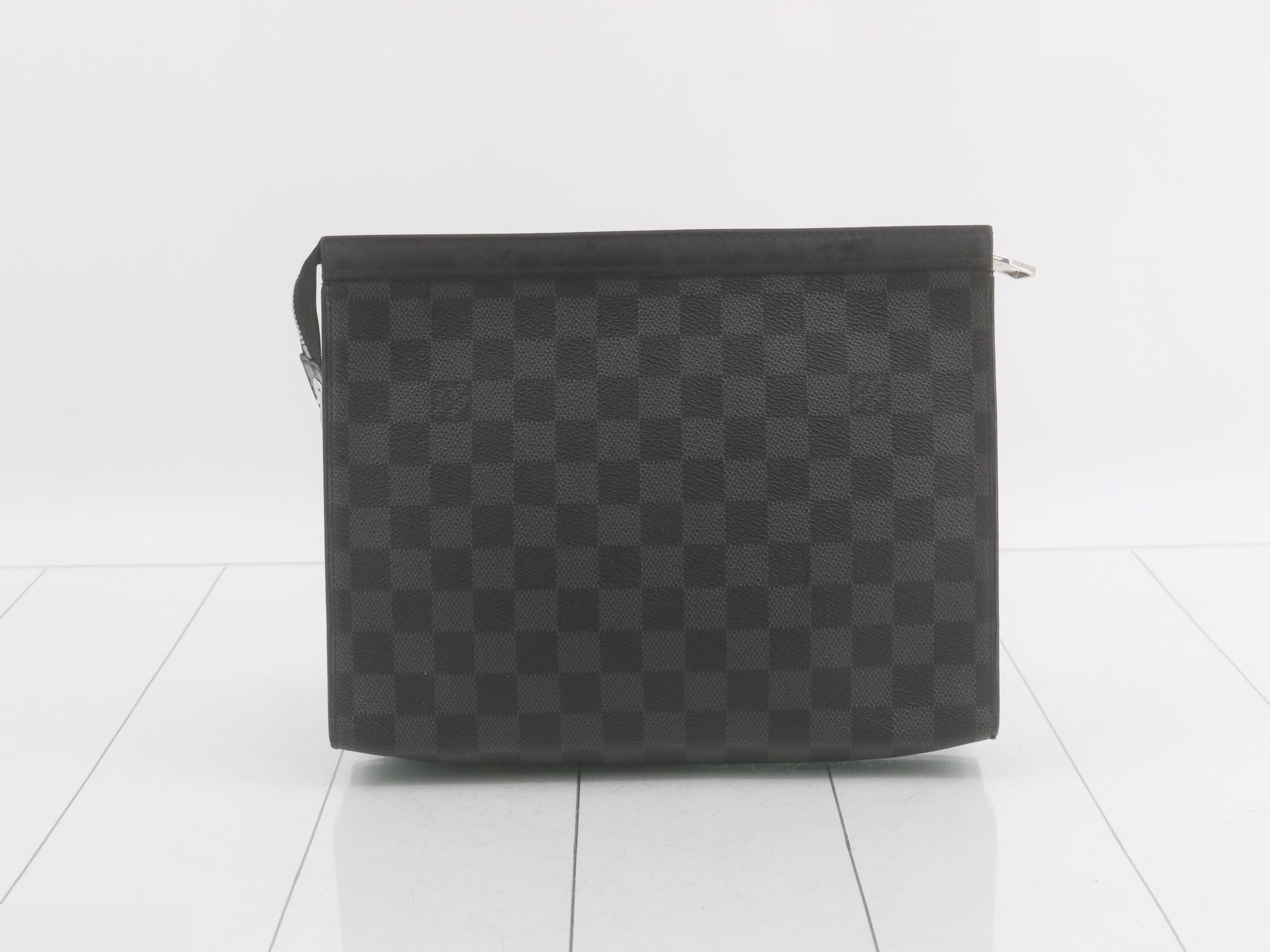 Damier Graphite Voyage Second Bag — view 2