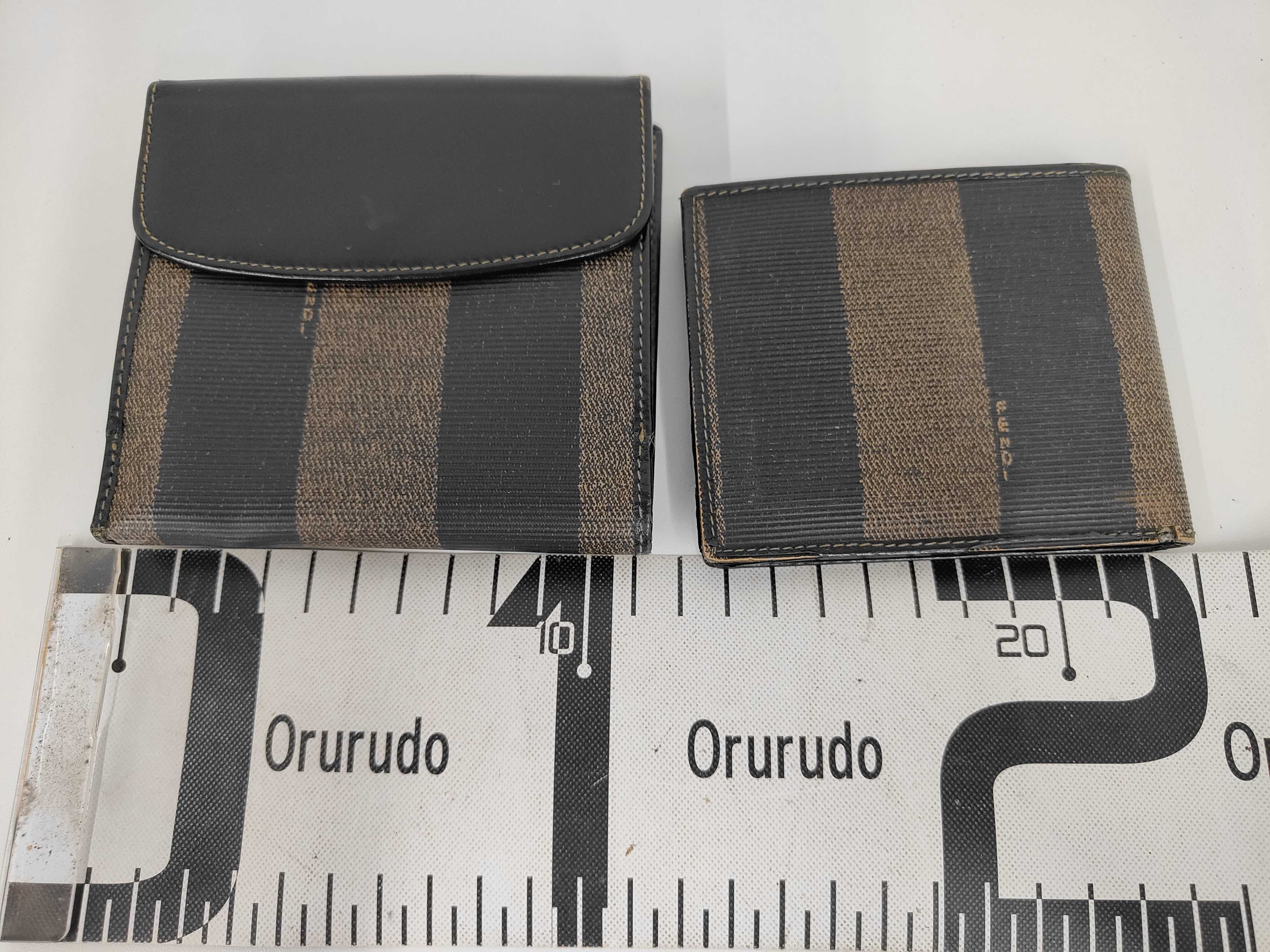 Pecan folding wallet (2 pieces) — view 2