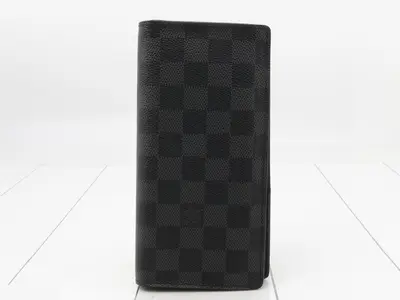 Damier Graphite Portefeuille Brazza N62665