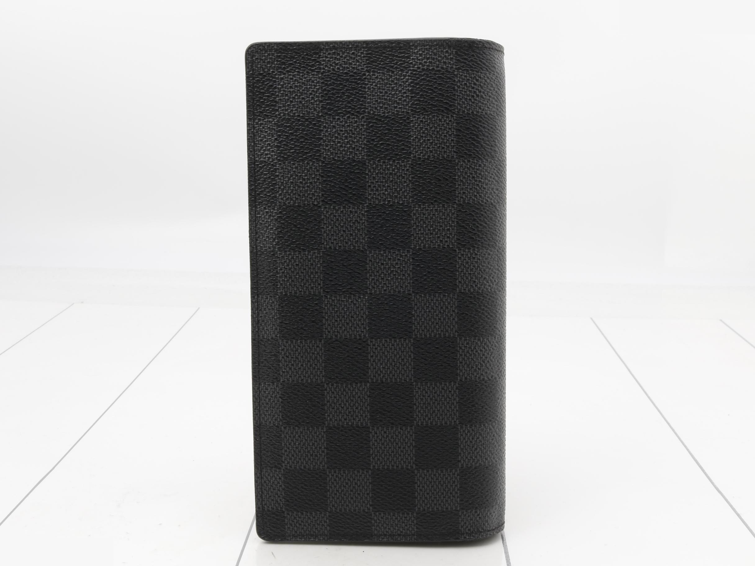 Damier Graphite Portefeuille Brazza N62665 — view 2