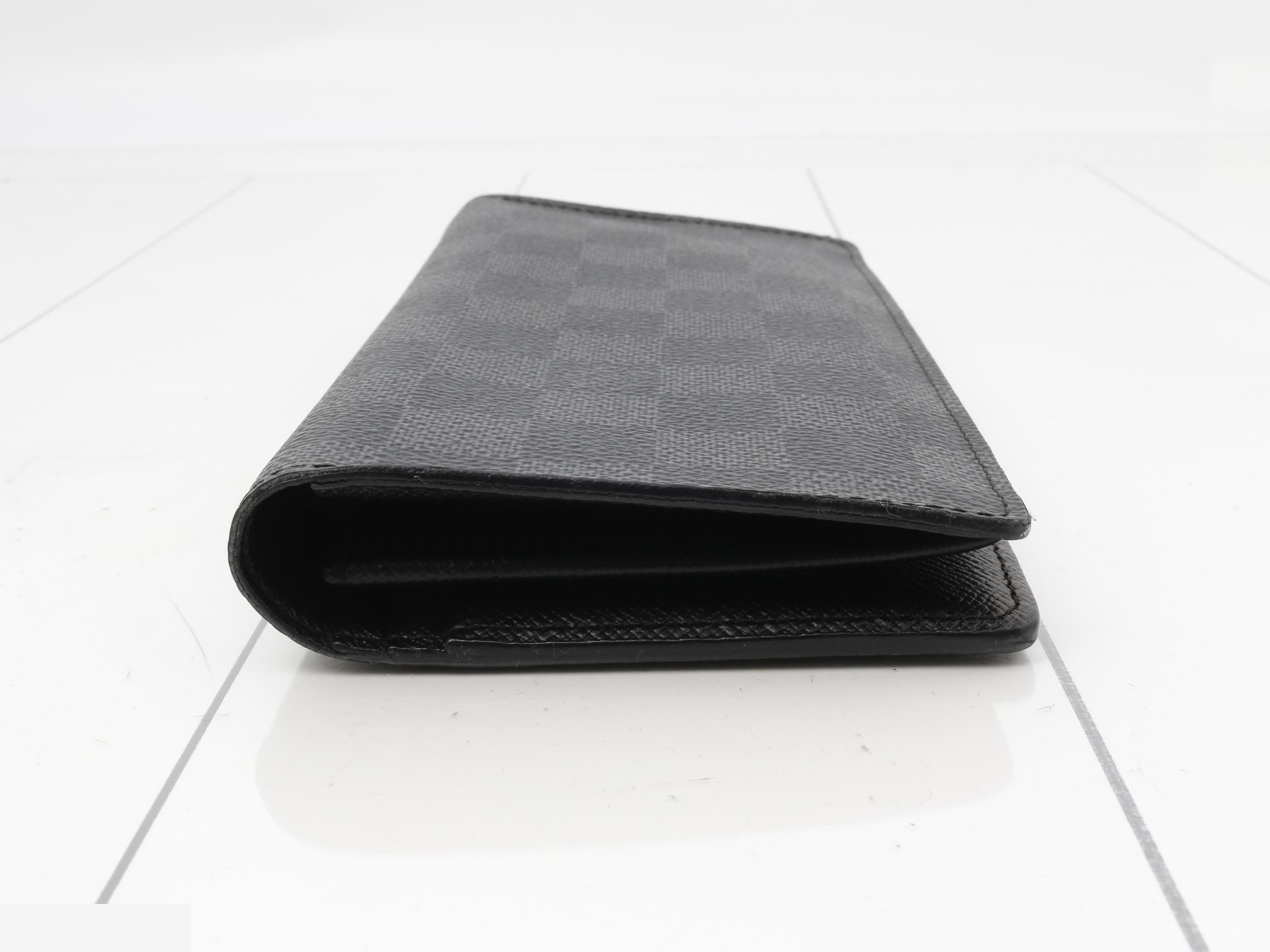 Damier Graphite Portefeuille Brazza N62665 — view 3