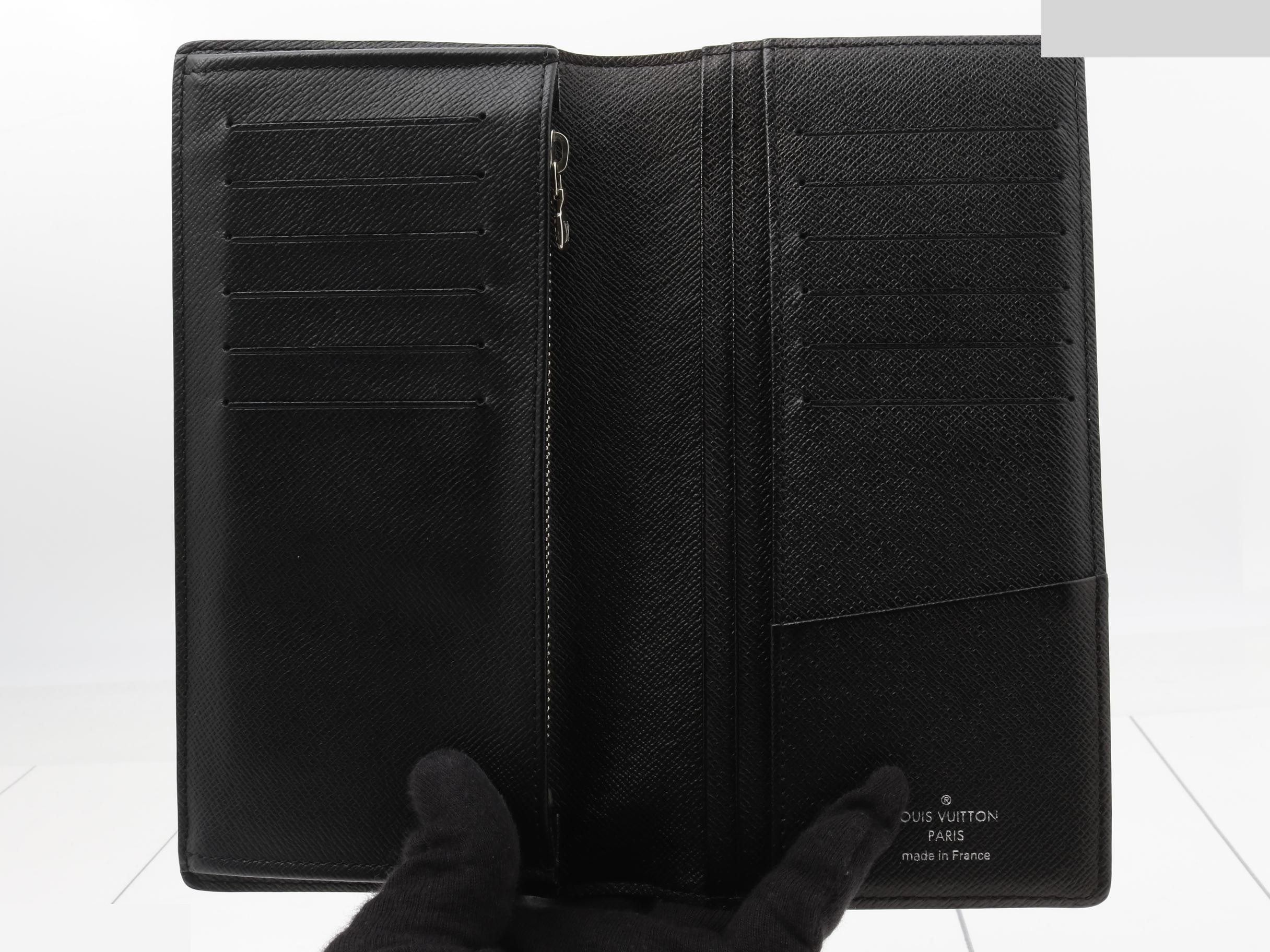 Damier Graphite Portefeuille Brazza N62665 — view 4