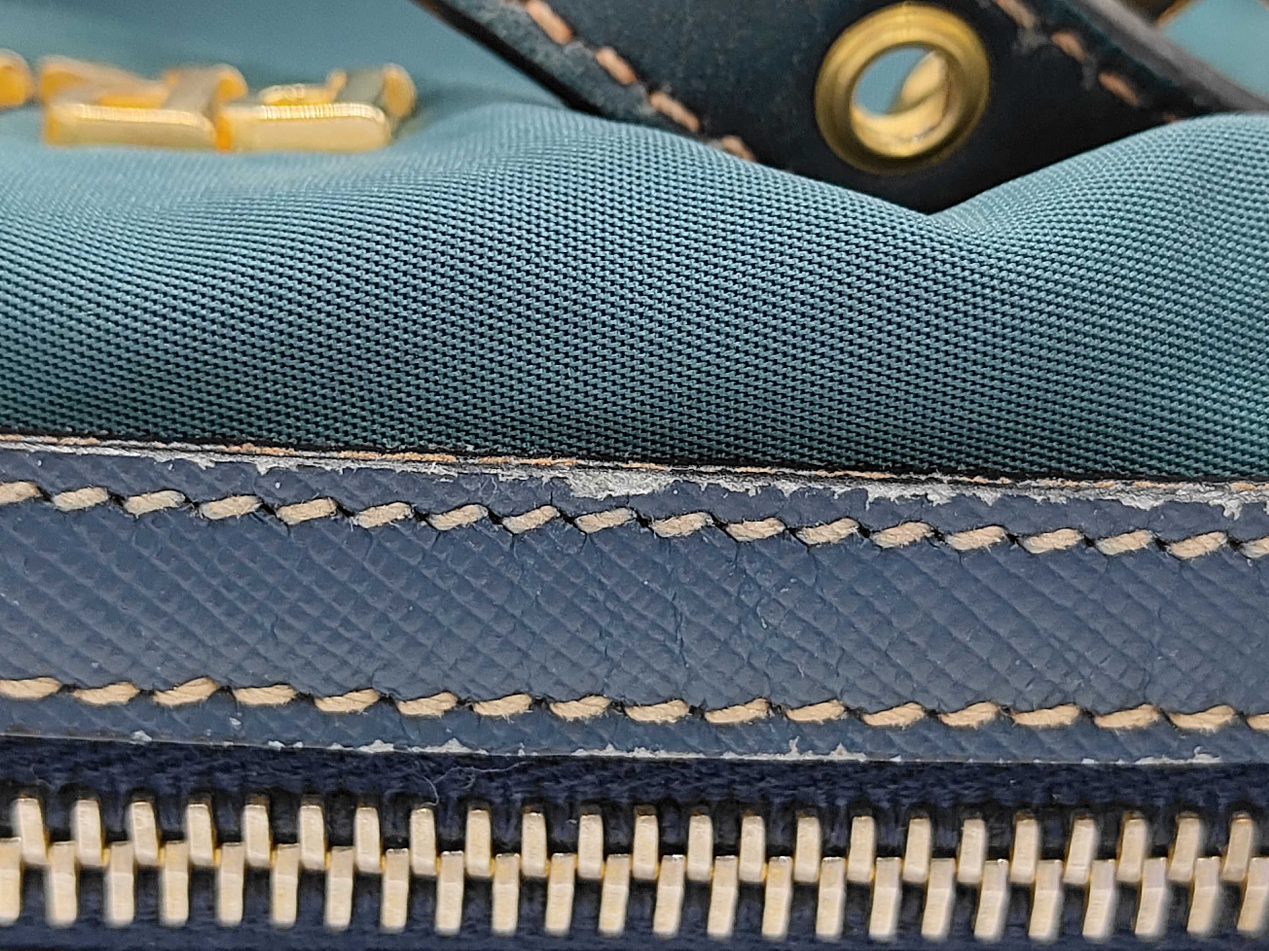 Teal Nylon Tote Bag (Handbag) — view 14
