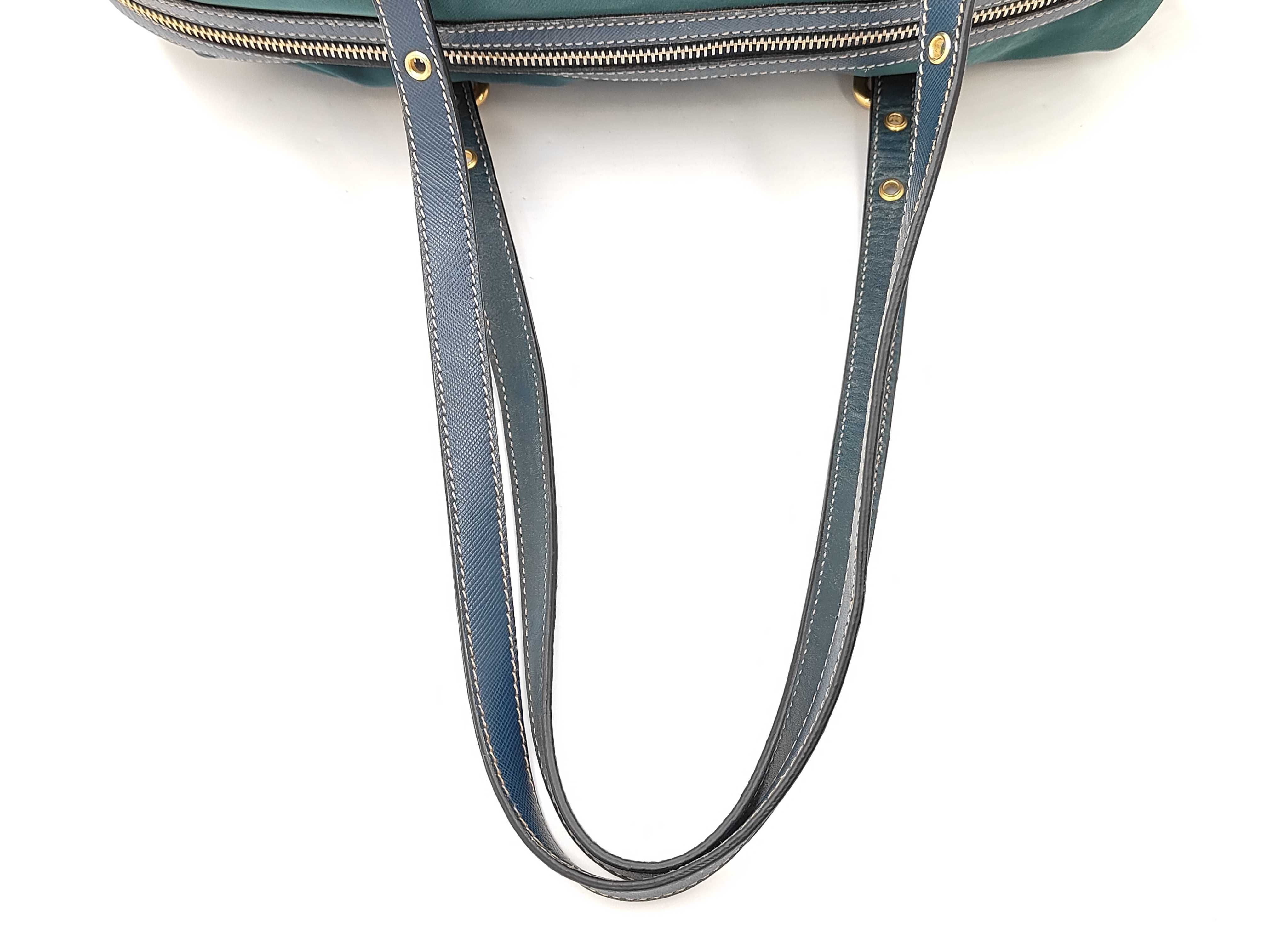 Teal Nylon Tote Bag (Handbag) — view 3