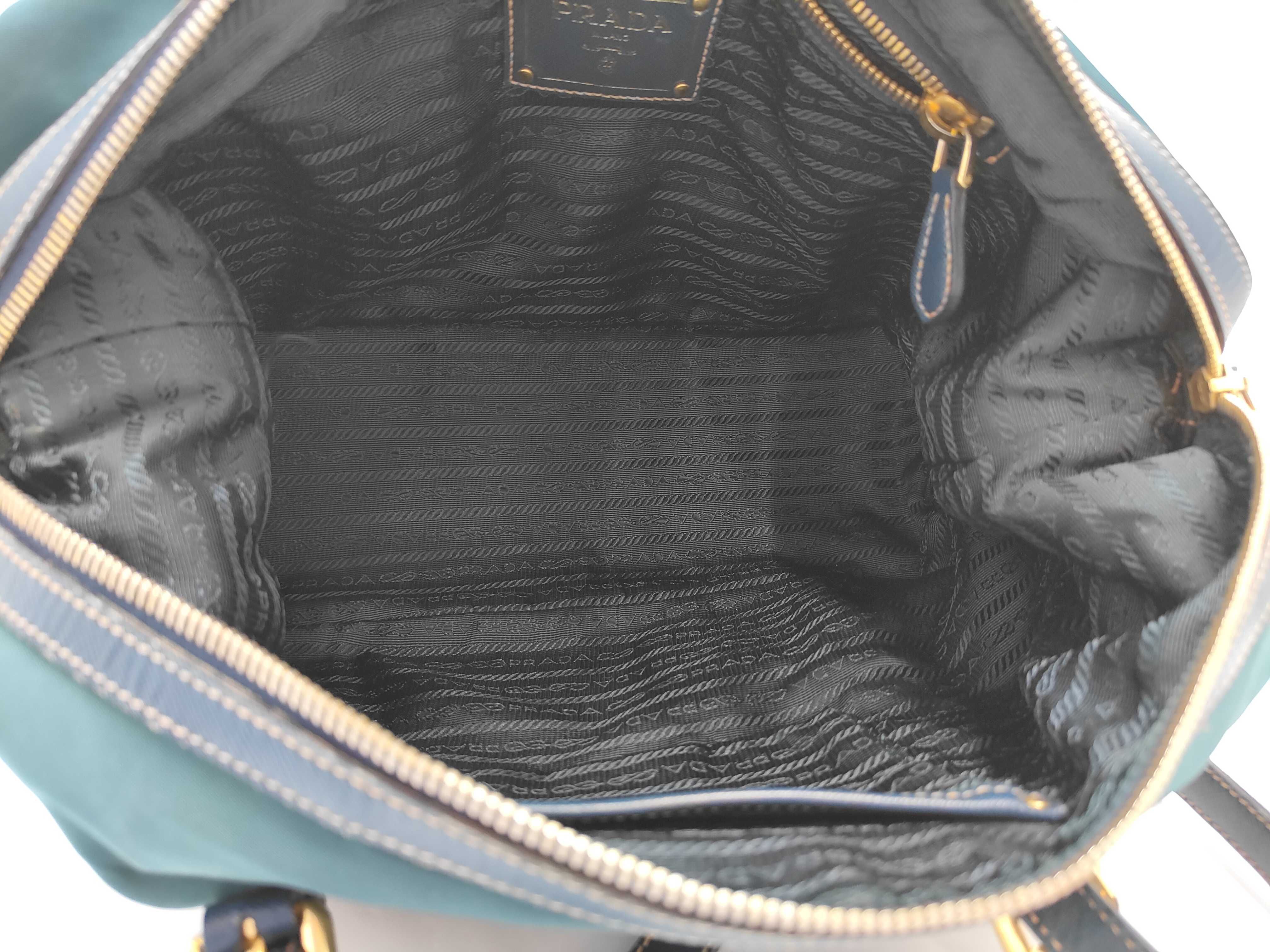 Teal Nylon Tote Bag (Handbag) — view 9