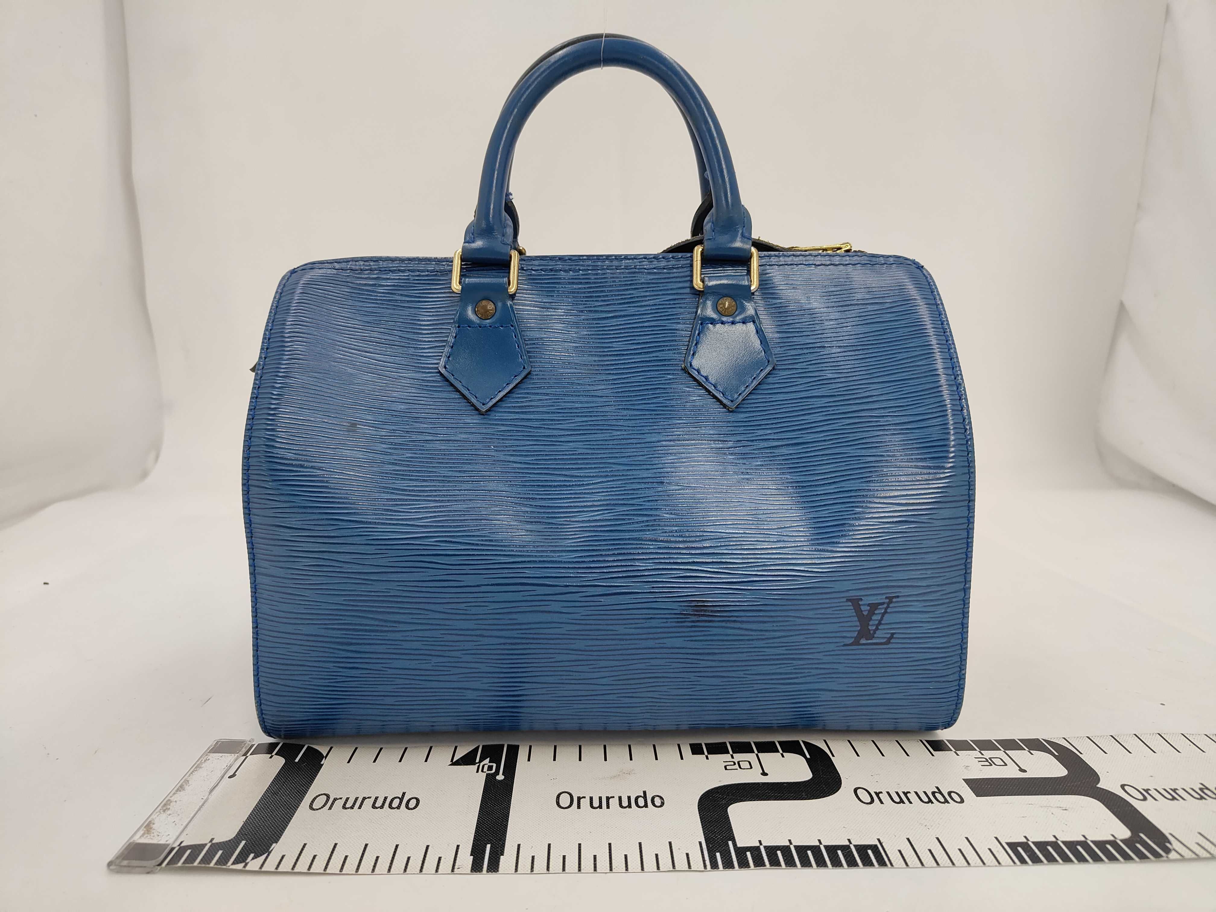 Epi Speedy 25 Blue Handbag M43015 VI1923 — view 2