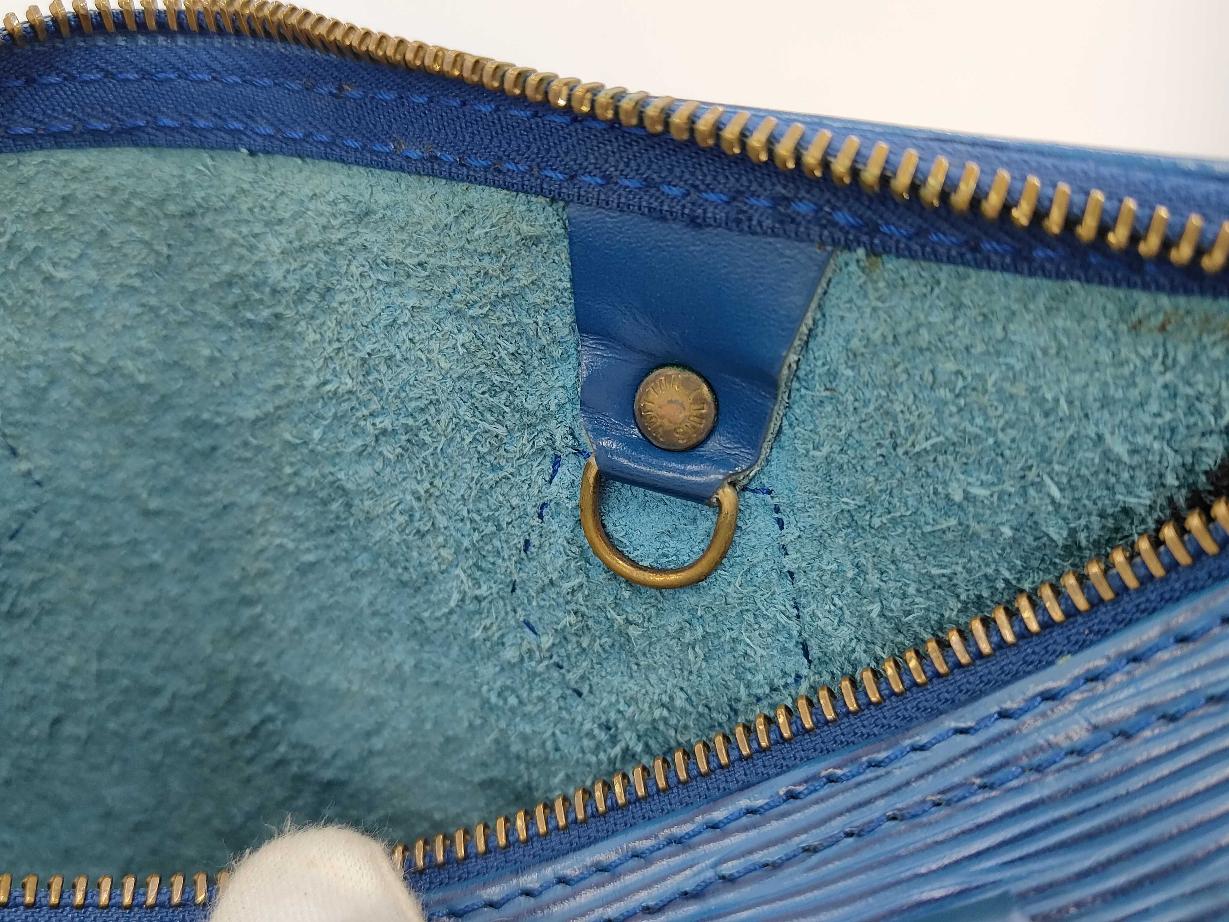 Epi Speedy 25 Blue Handbag M43015 VI1923 — view 11