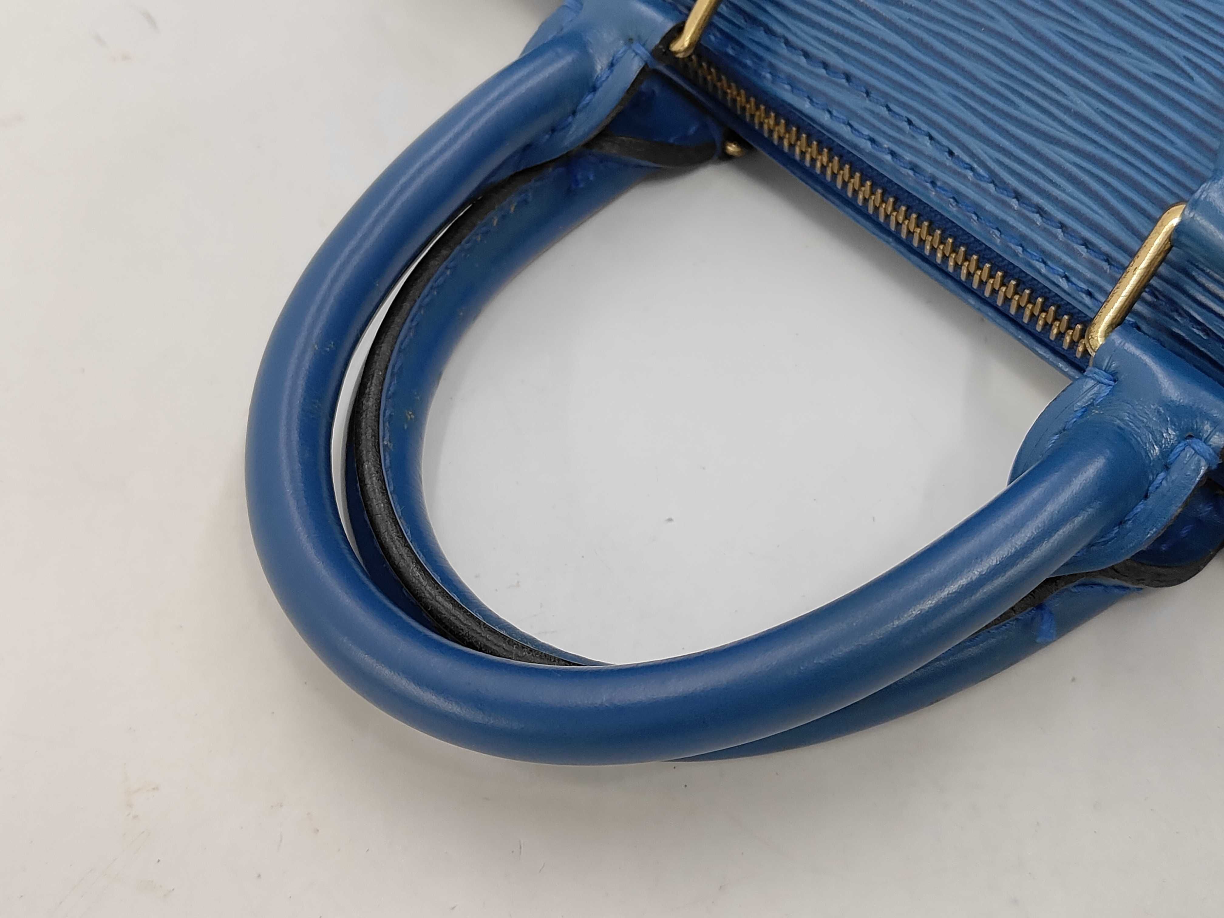 Epi Speedy 25 Blue Handbag M43015 VI1923 — view 3