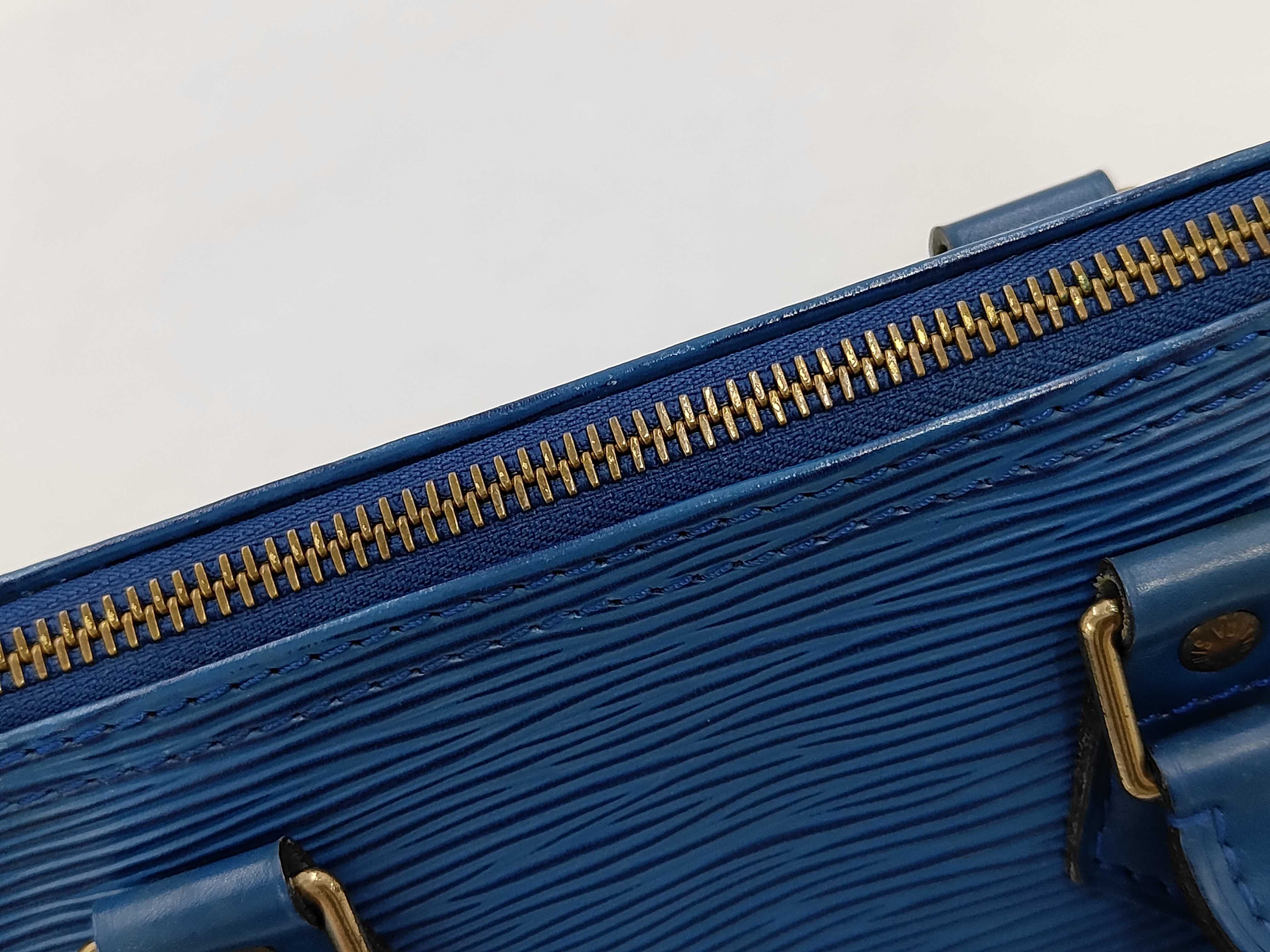 Epi Speedy 25 Blue Handbag M43015 VI1923 — view 8
