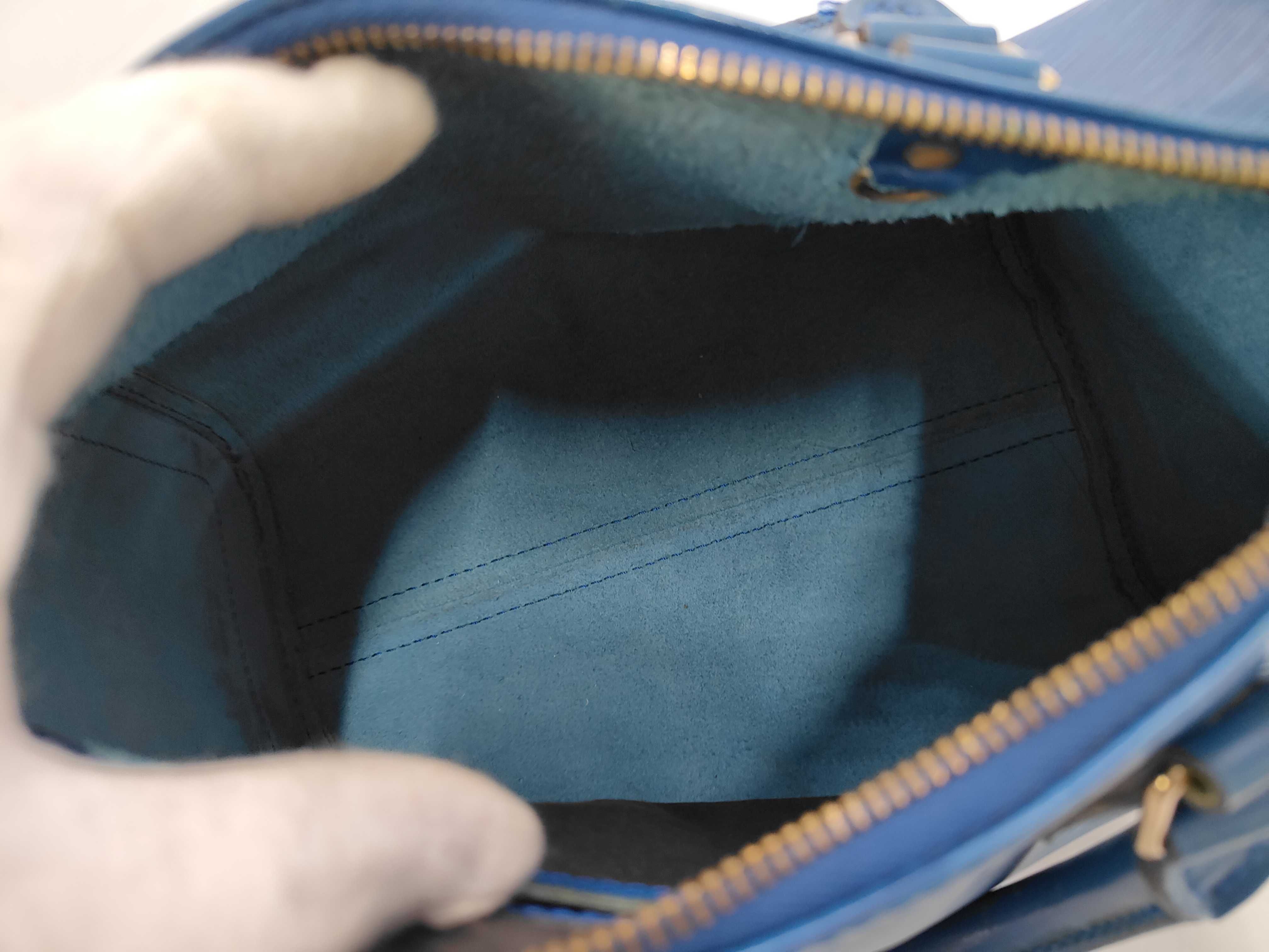 Epi Speedy 25 Blue Handbag M43015 VI1923 — view 10