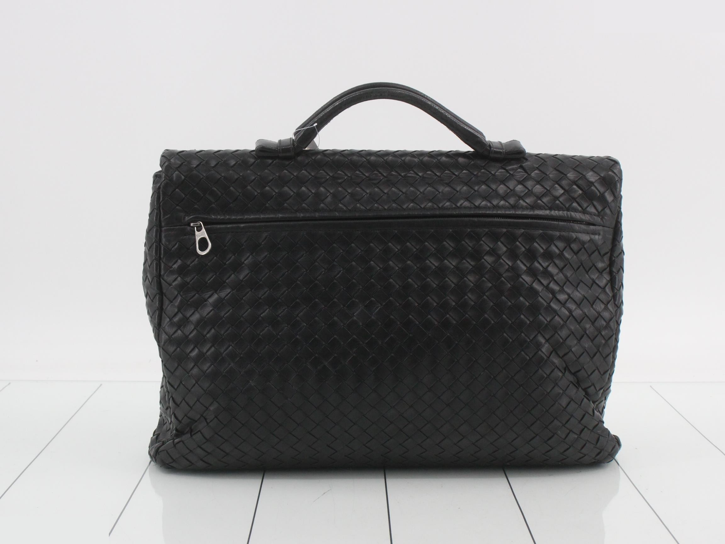 Intrecciato business bag — view 2