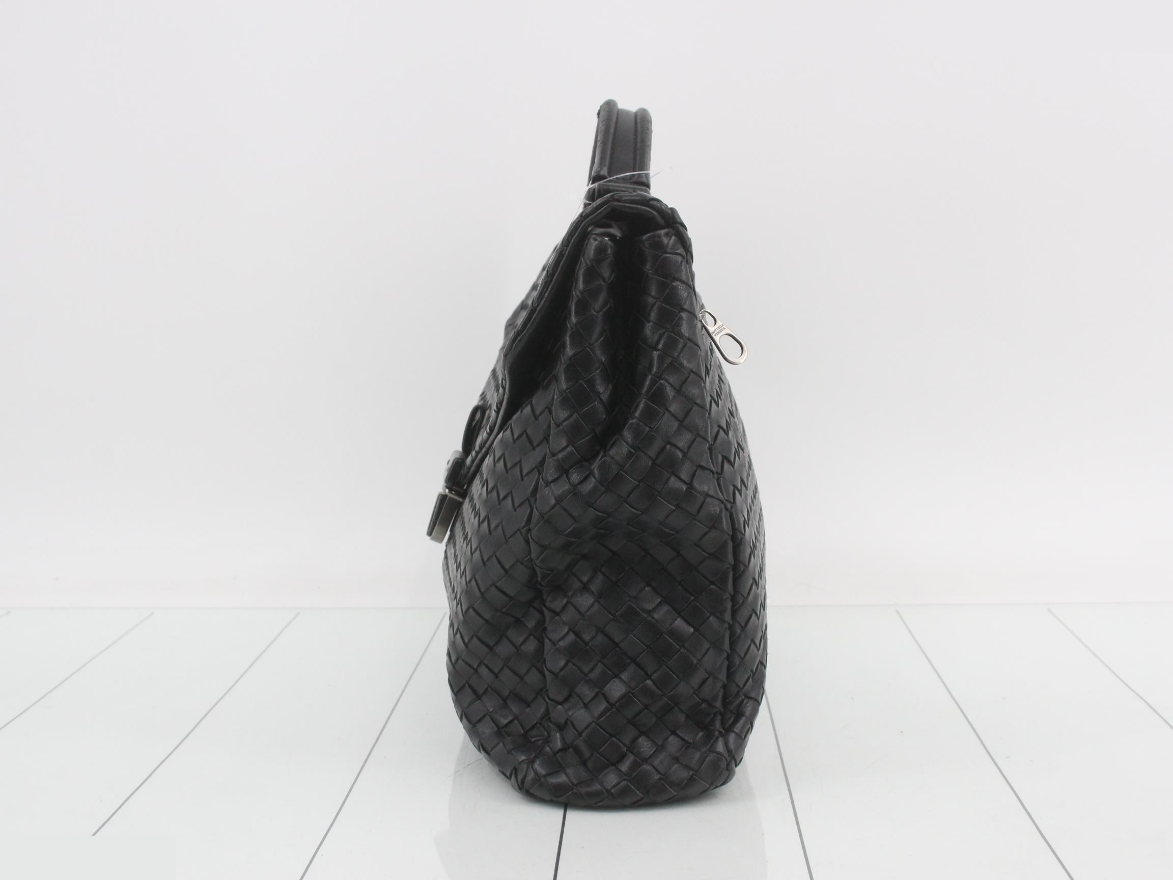 Intrecciato business bag — view 3