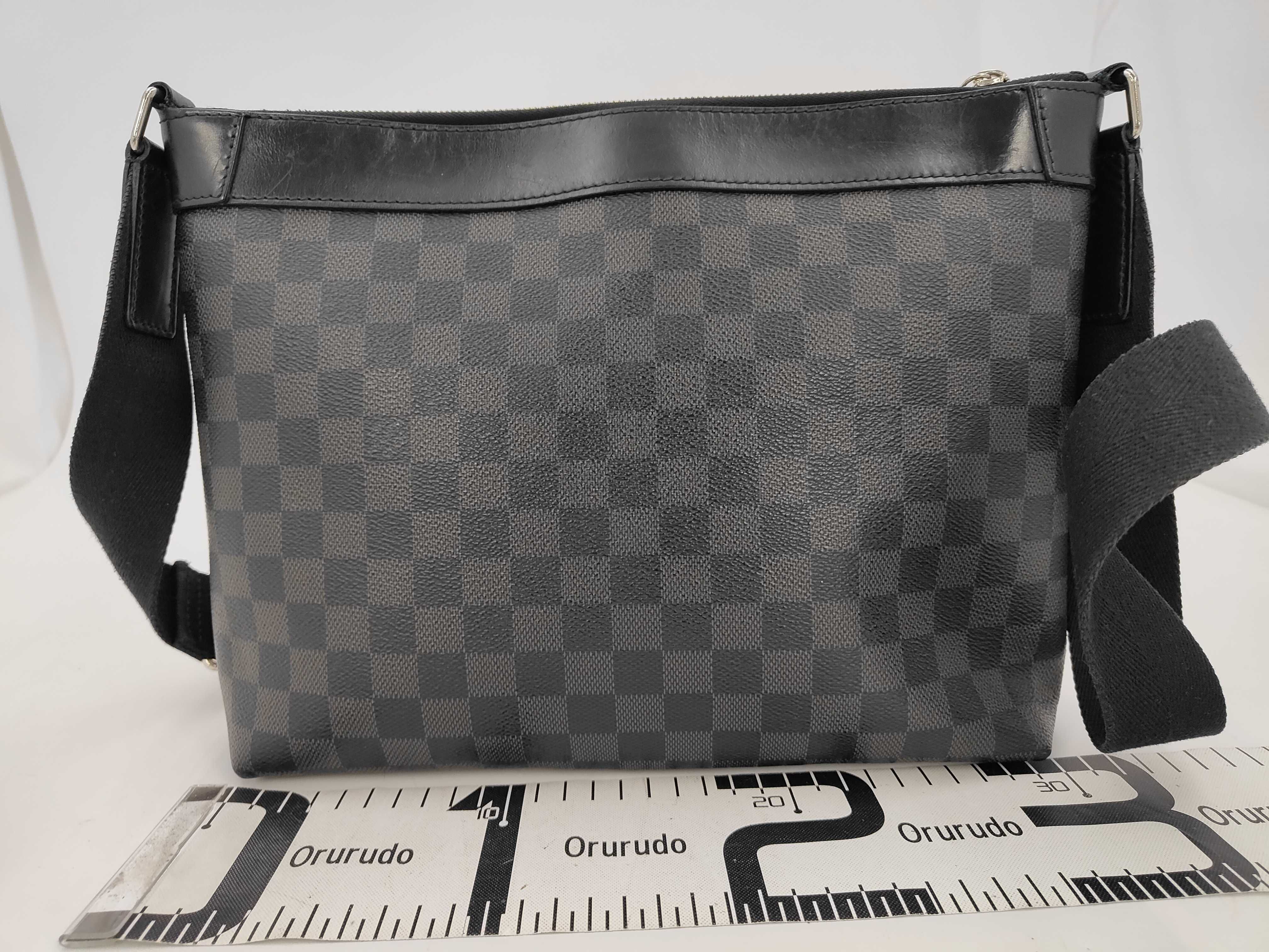 Damier Graphite Mick PM Shoulder Bag — view 2