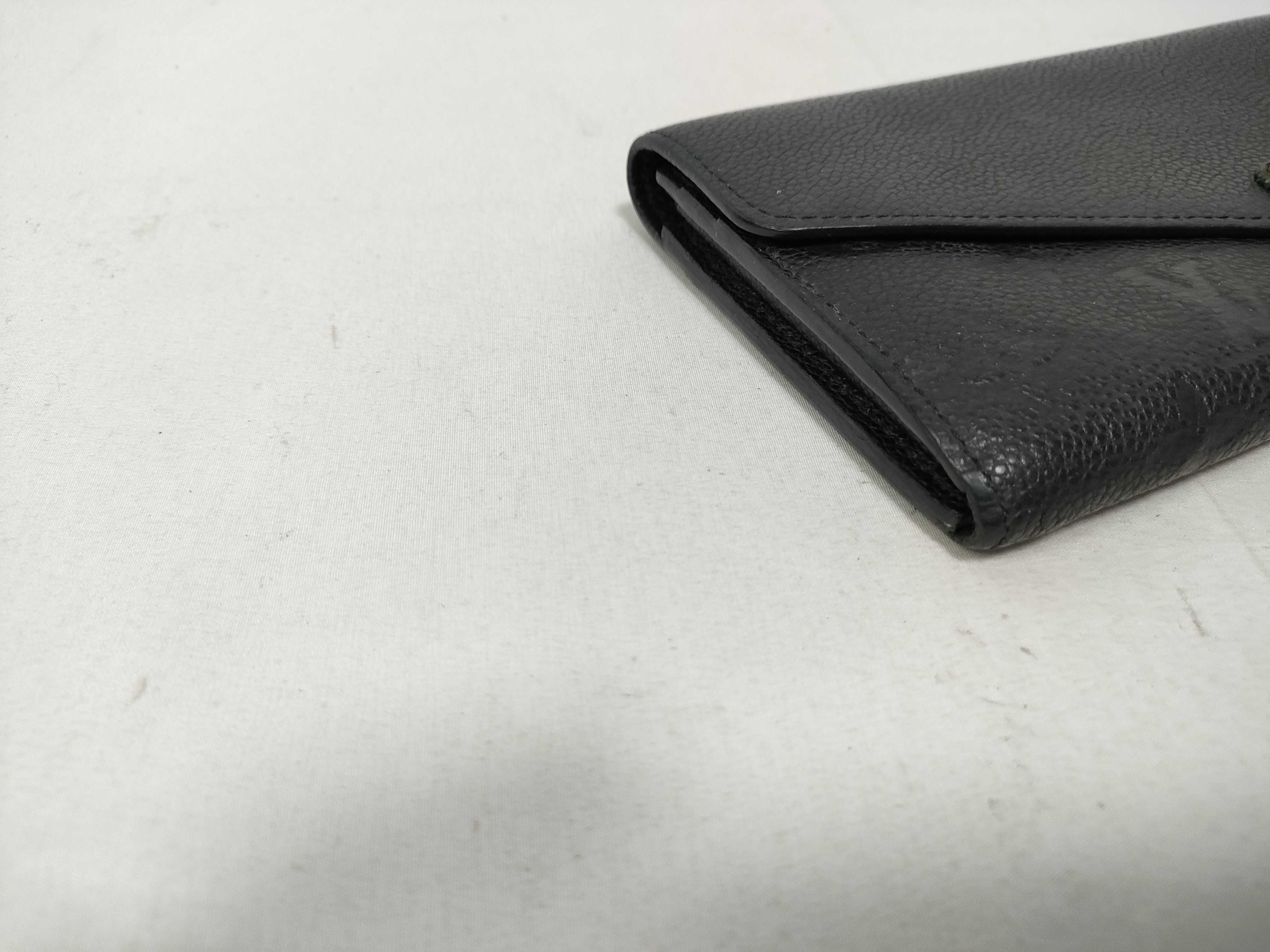 Monogram Empreinte Louis Vuitton Empreinte Portefeuille Sarah Black Wallet — view 8