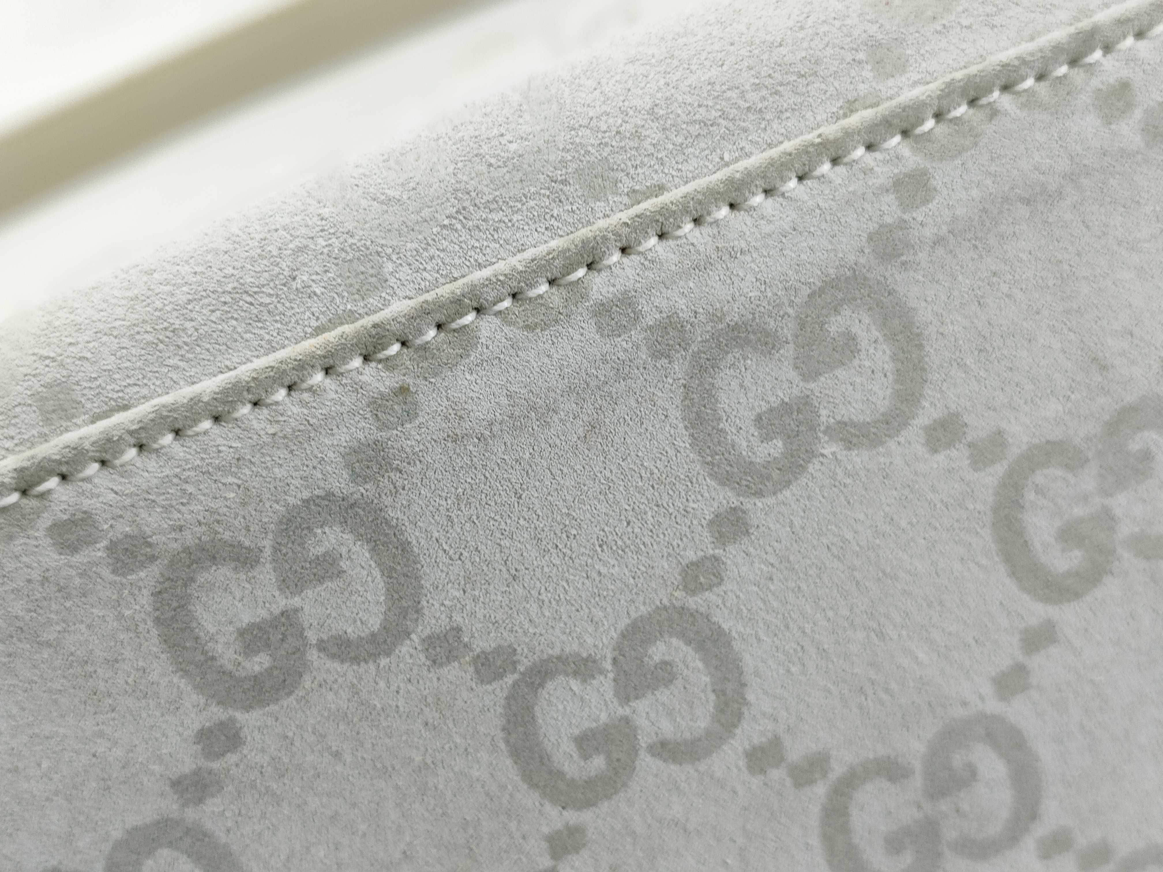 GG Suede GG Pattern One-Shoulder Bag — view 15