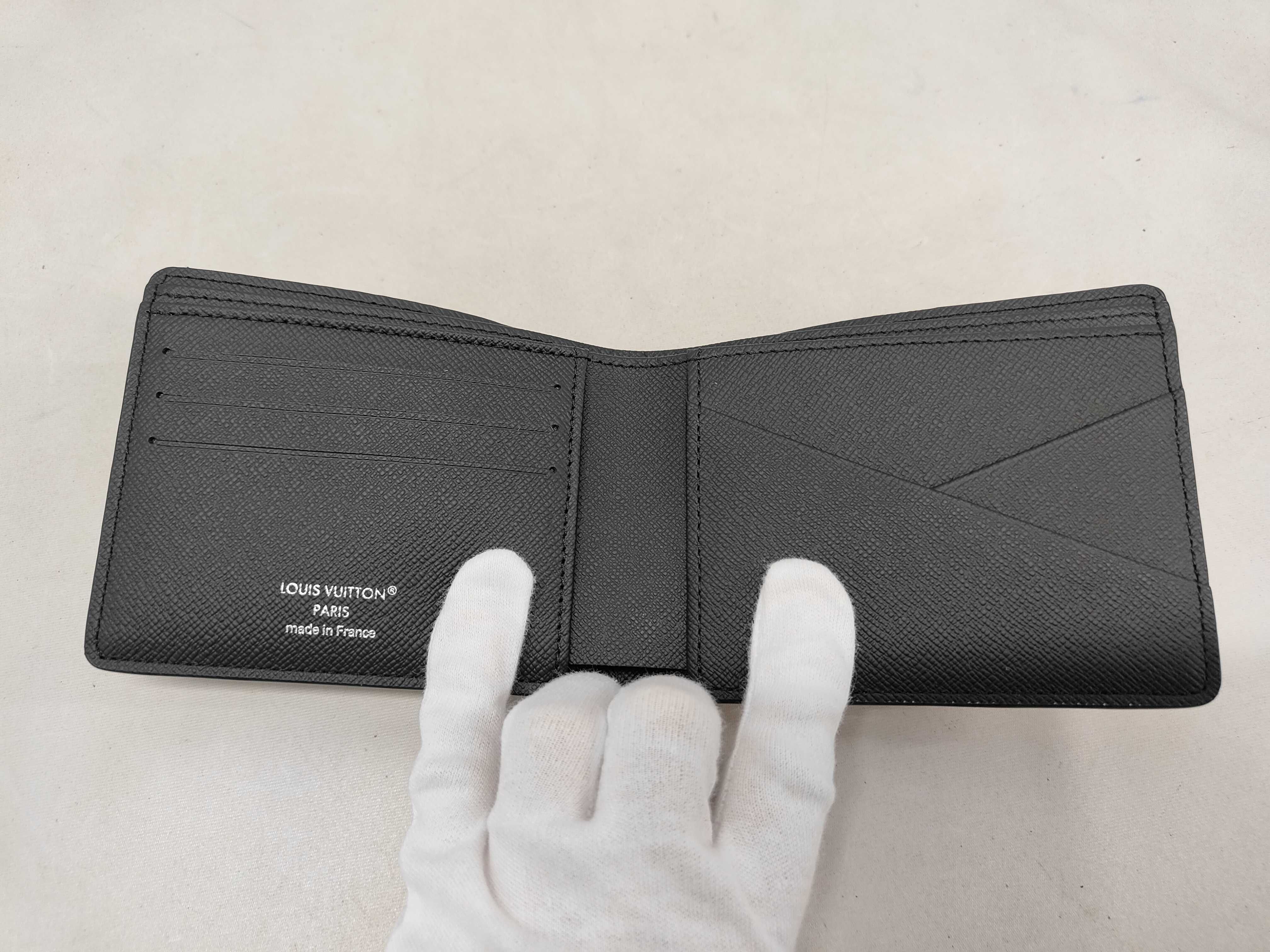 Portefeuille Multiple Monogram Shadow Leather Wallet — view 7
