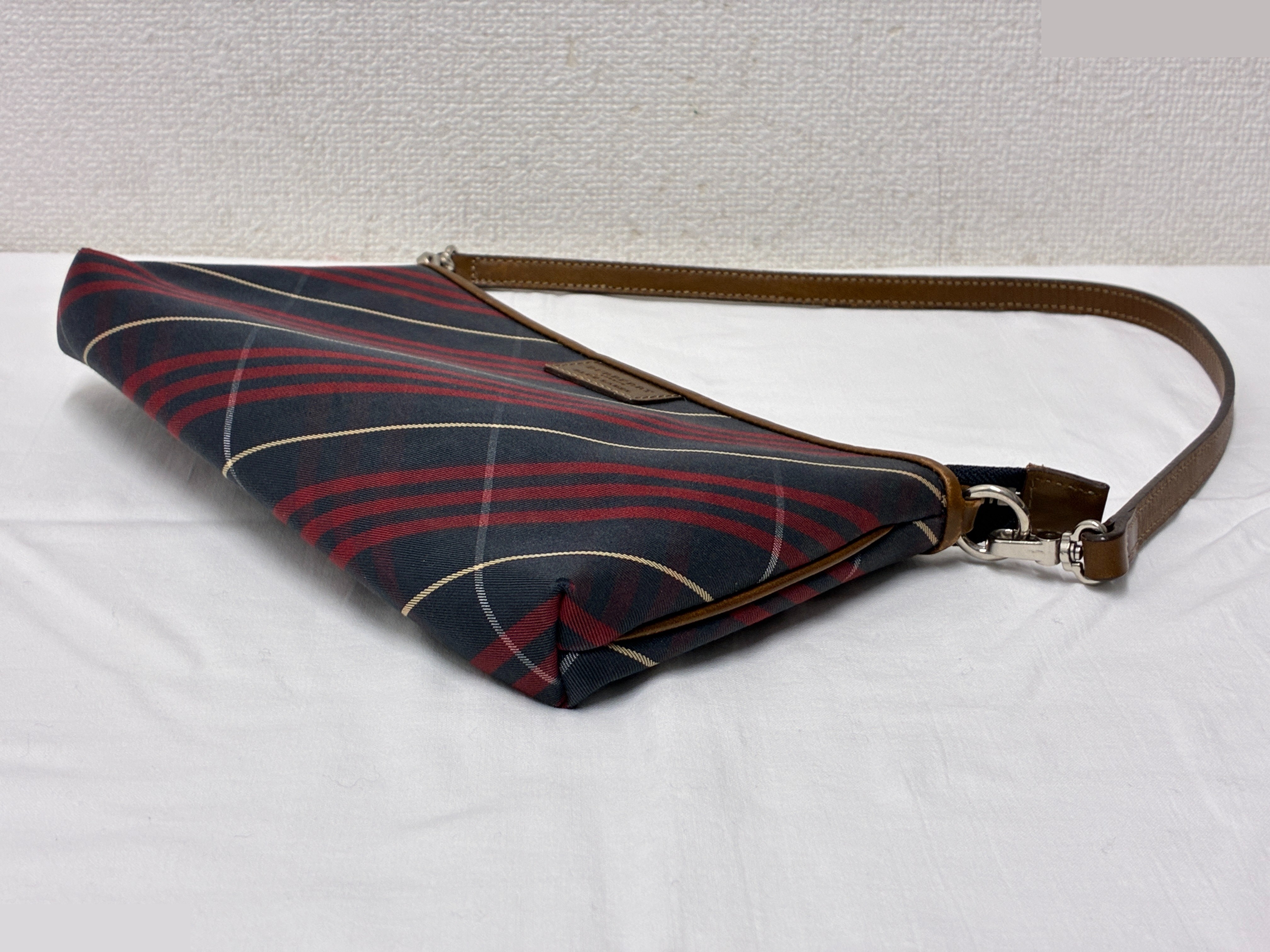 Blue Label Check Pattern Shoulder Bag — view 6