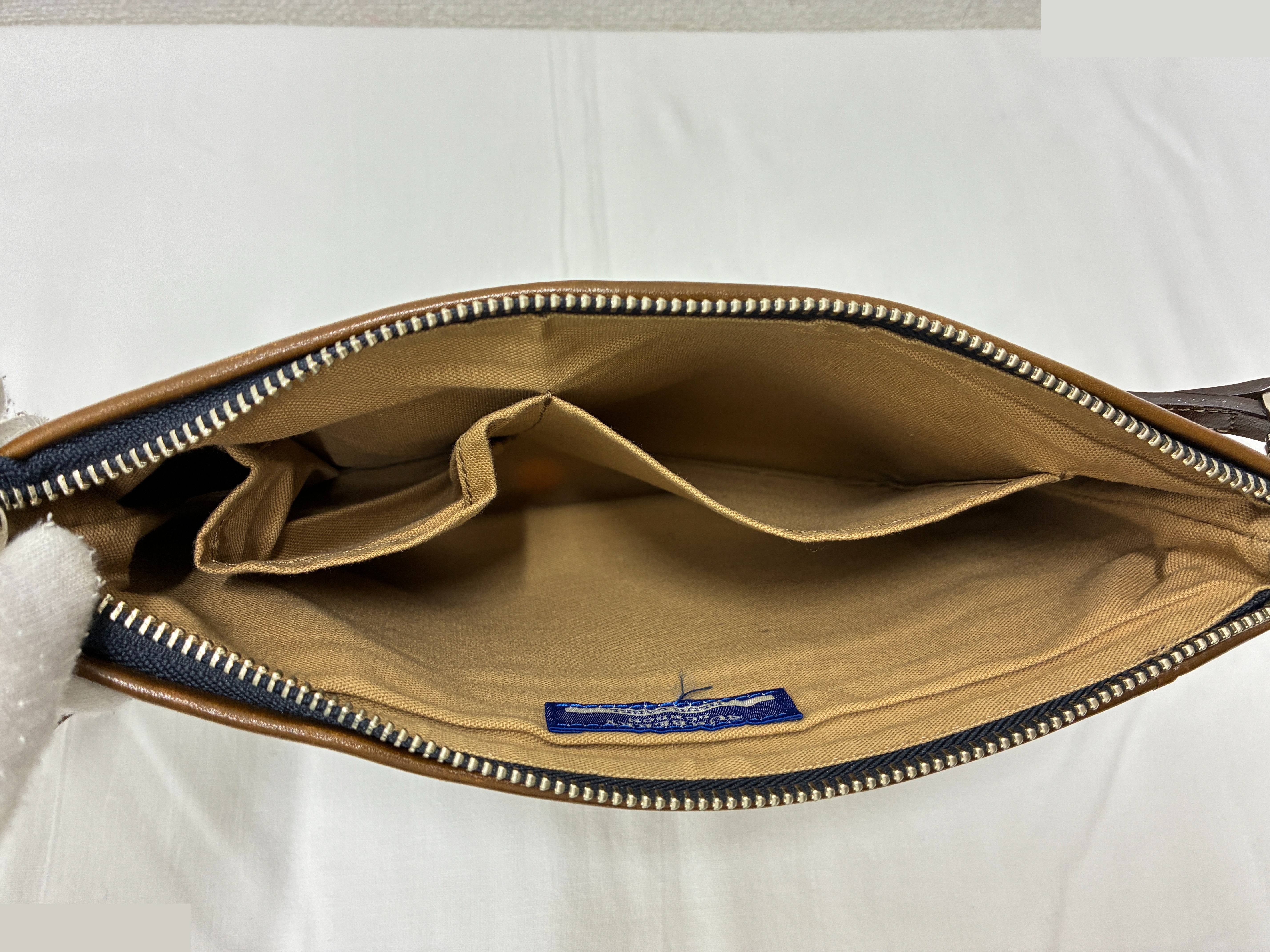 Blue Label Check Pattern Shoulder Bag — view 9