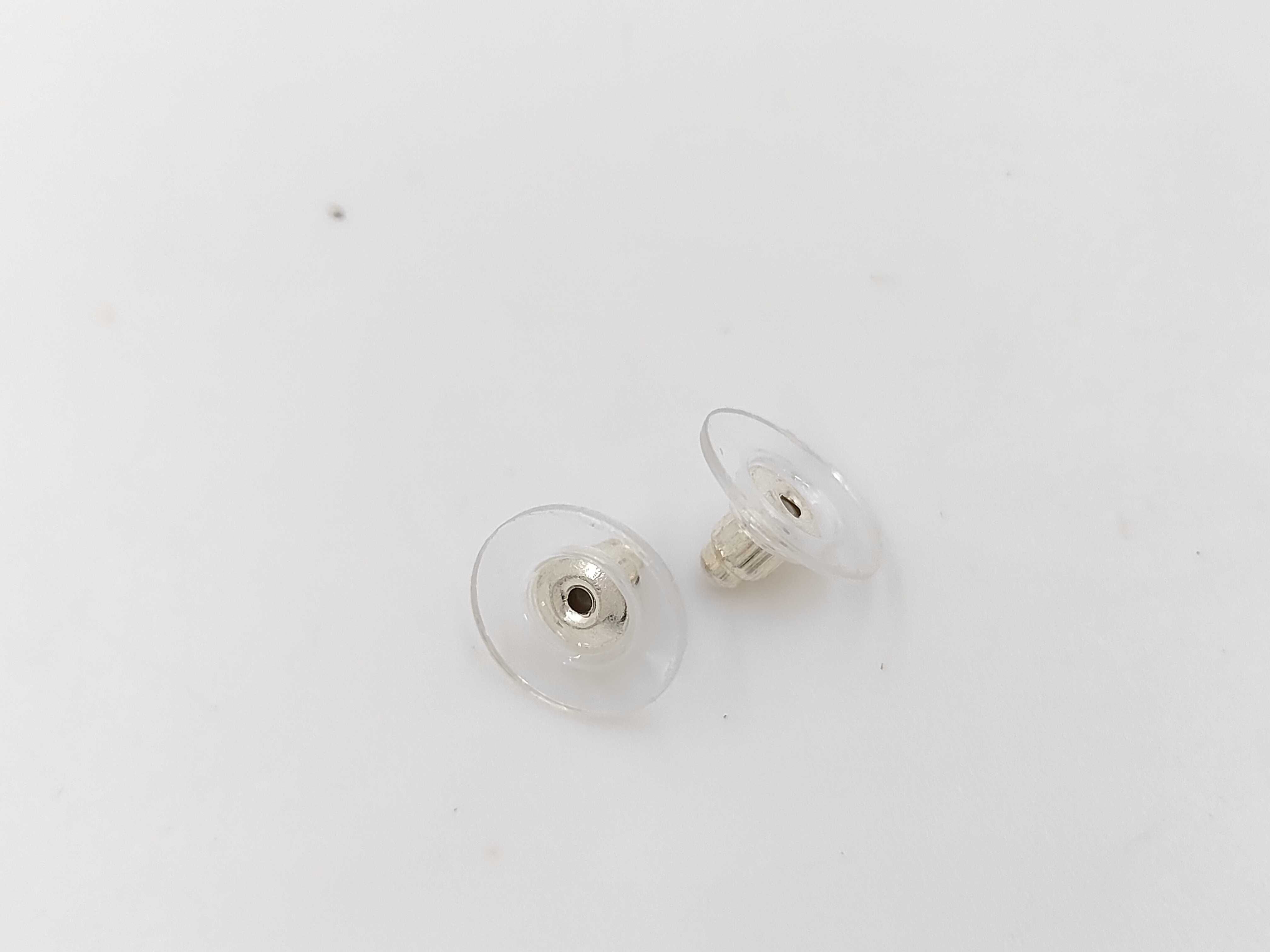 Coco Mark Silver Earrings — view 5