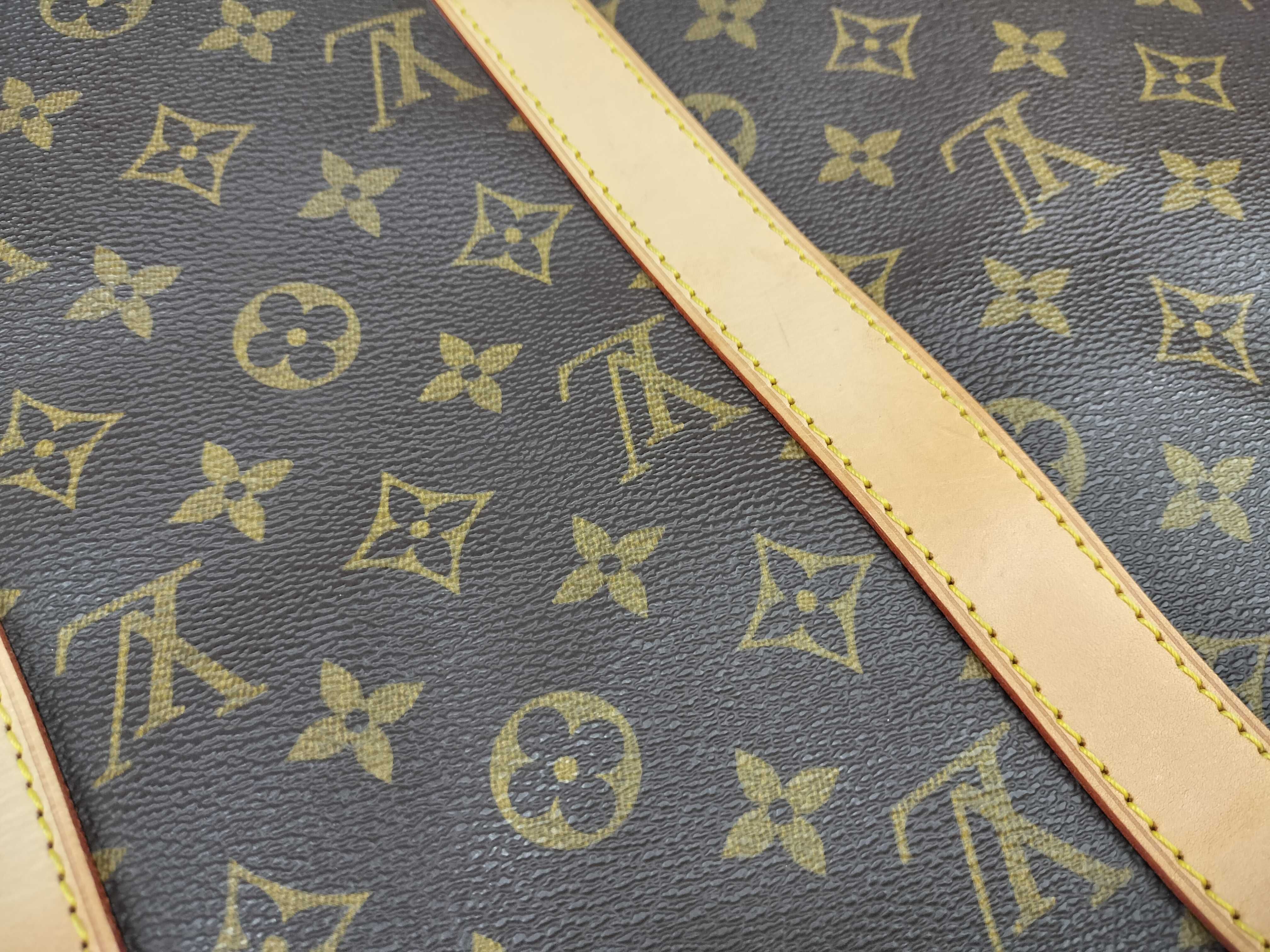 Monogram Keepall 50 M41426 FL0041 Brown Boston Bag — view 12