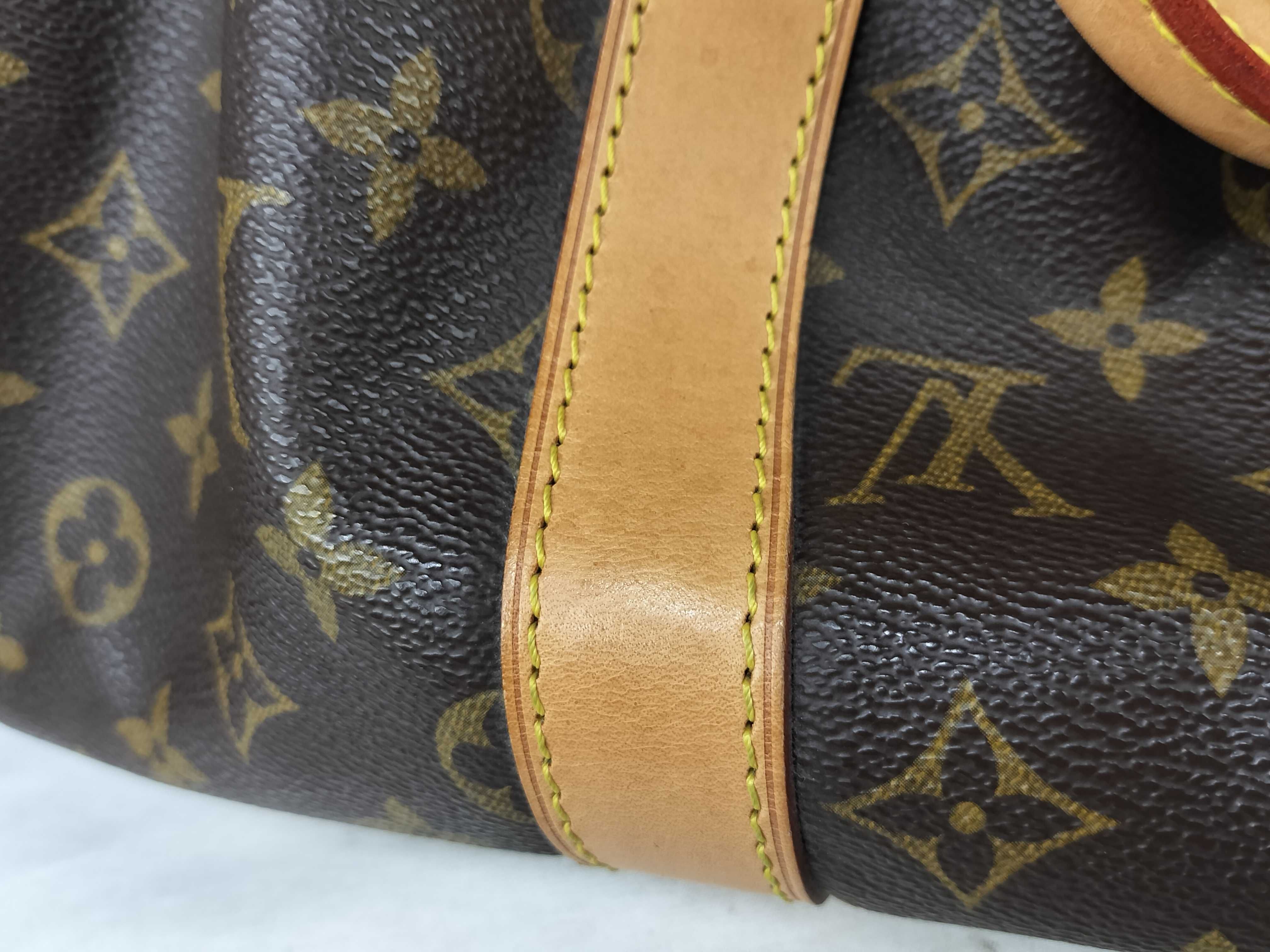 Monogram Keepall 50 M41426 FL0041 Brown Boston Bag — view 15