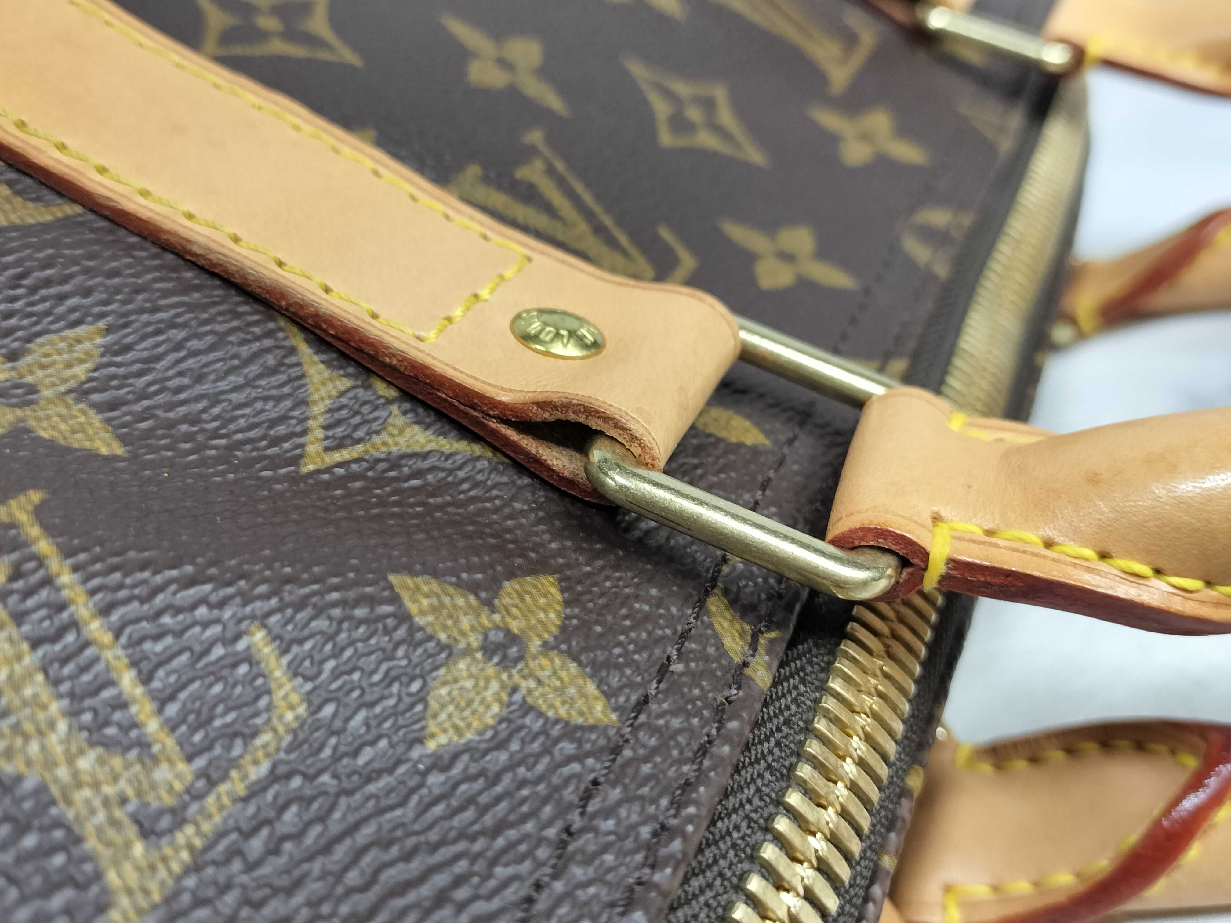 Monogram Keepall 50 M41426 FL0041 Brown Boston Bag — view 5
