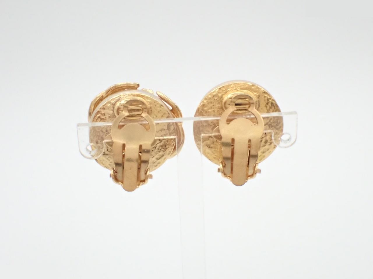 Triple Coco Earrings, with Rhinestones, 94A — view 2