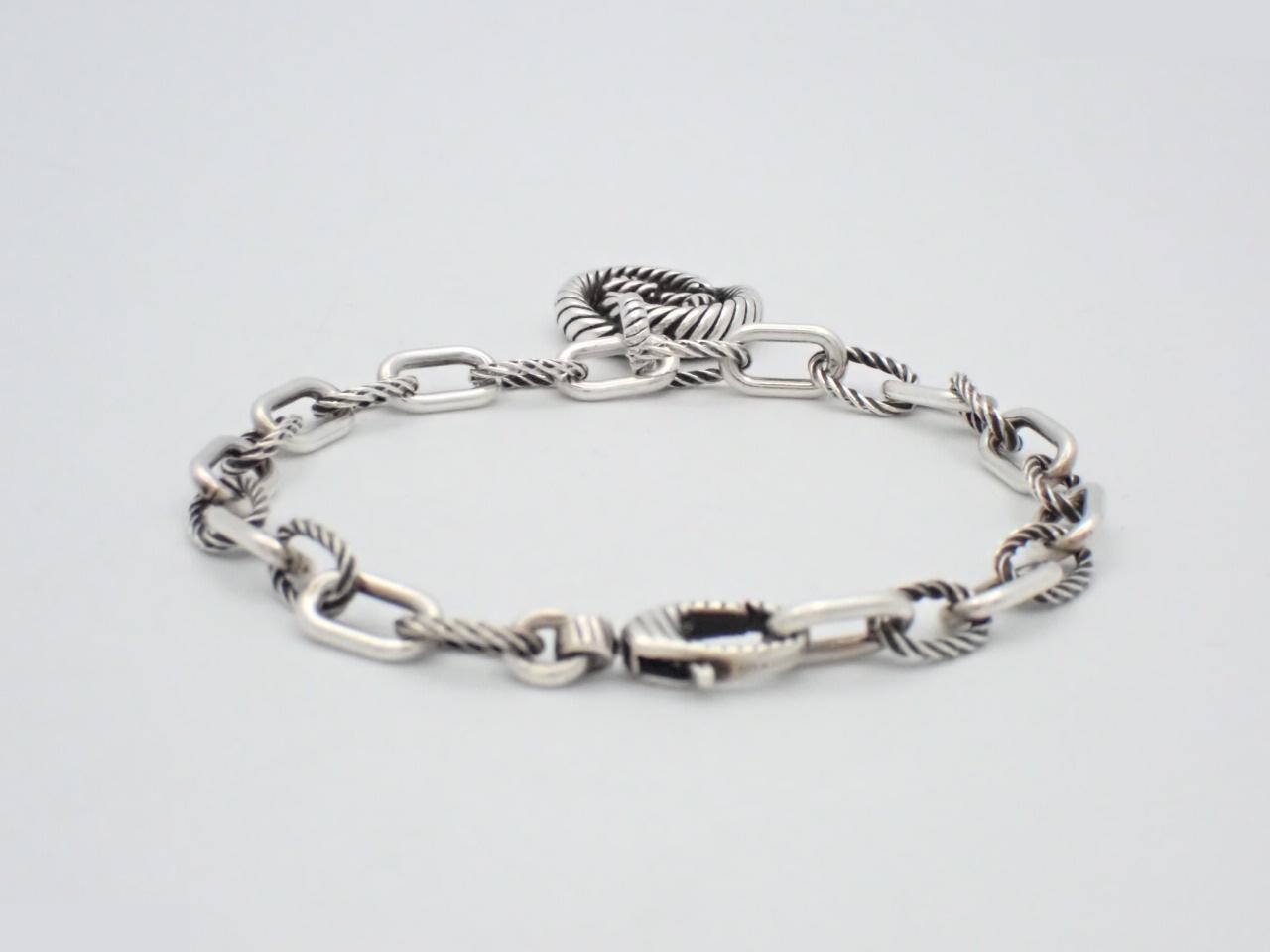 Interlocking G silver bracelet, wrist circumference approx. 18cm, 925 sterling silver, 15.6g — view 2