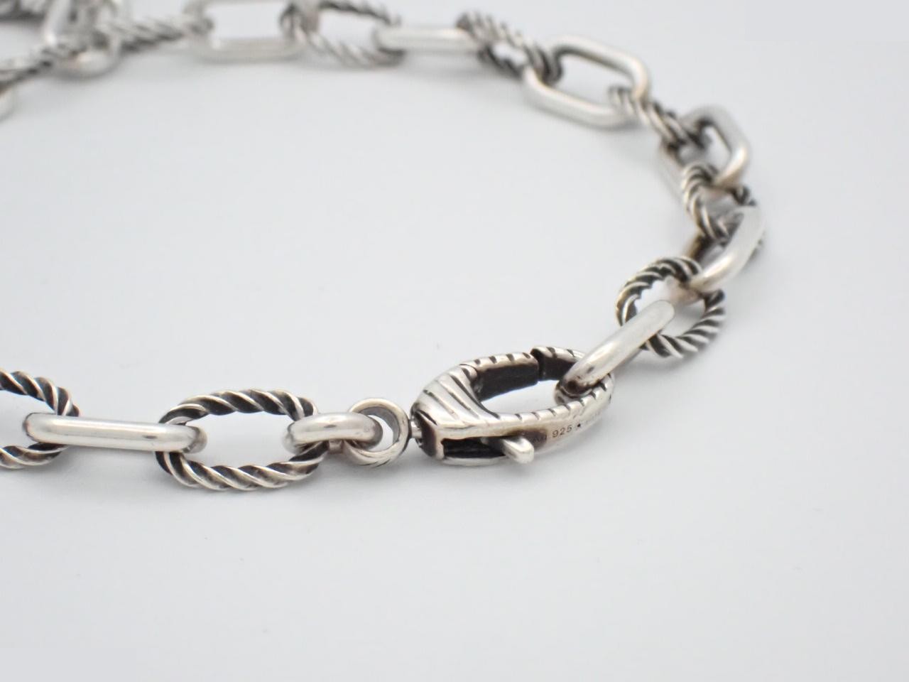 Interlocking G silver bracelet, wrist circumference approx. 18cm, 925 sterling silver, 15.6g — view 3
