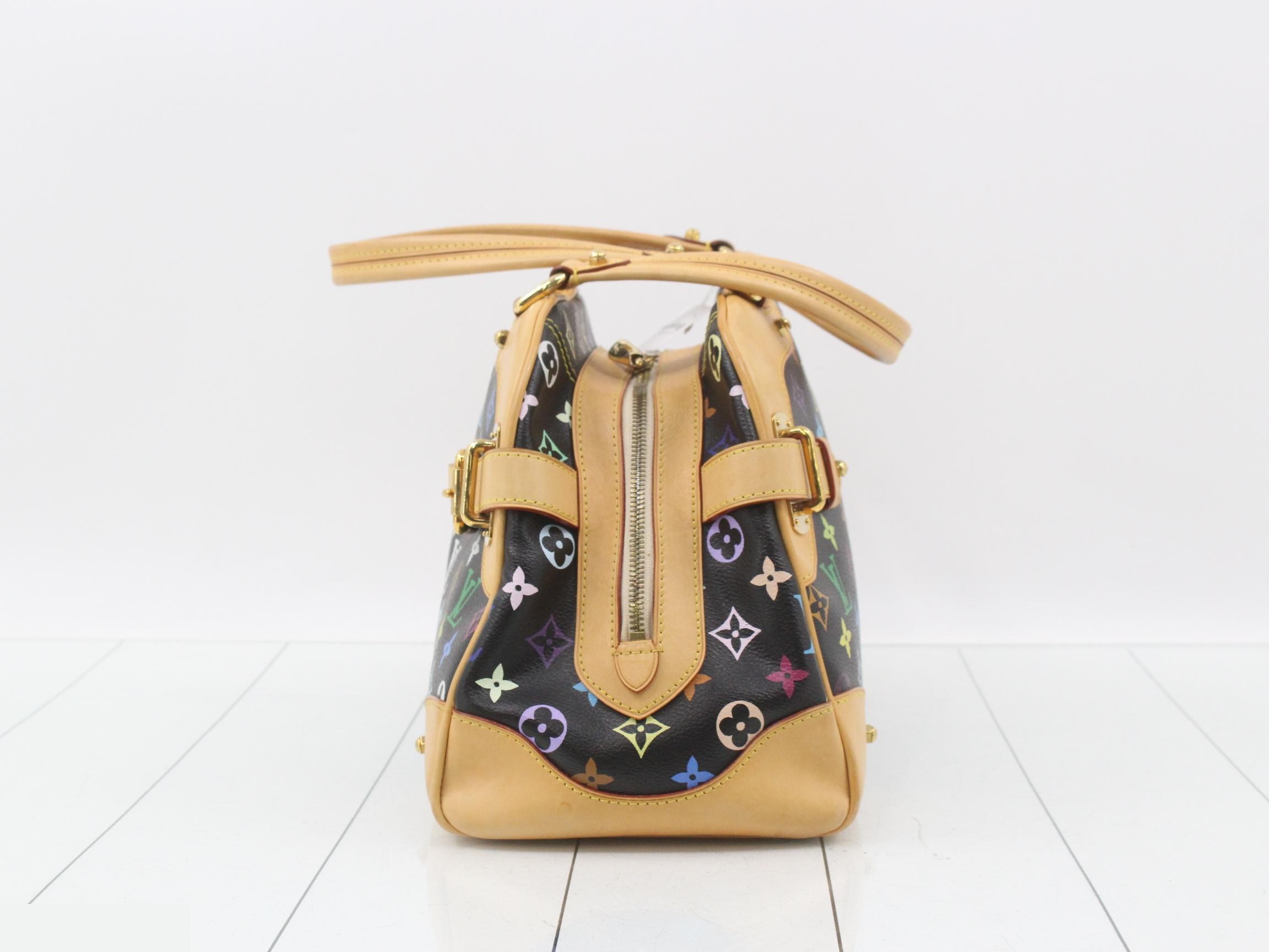 Monogram Multicolore Claudia Noir Handbag — view 3