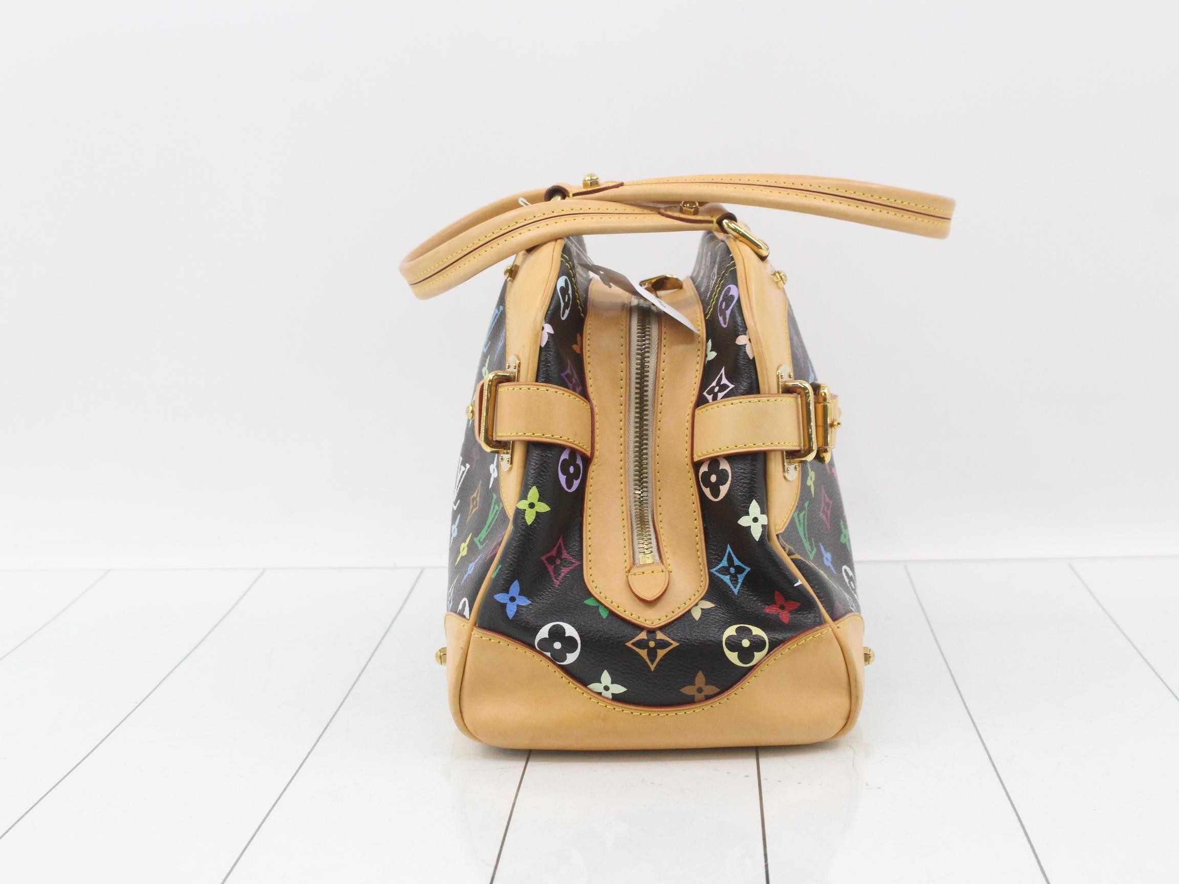 Monogram Multicolore Claudia Noir Handbag — view 4