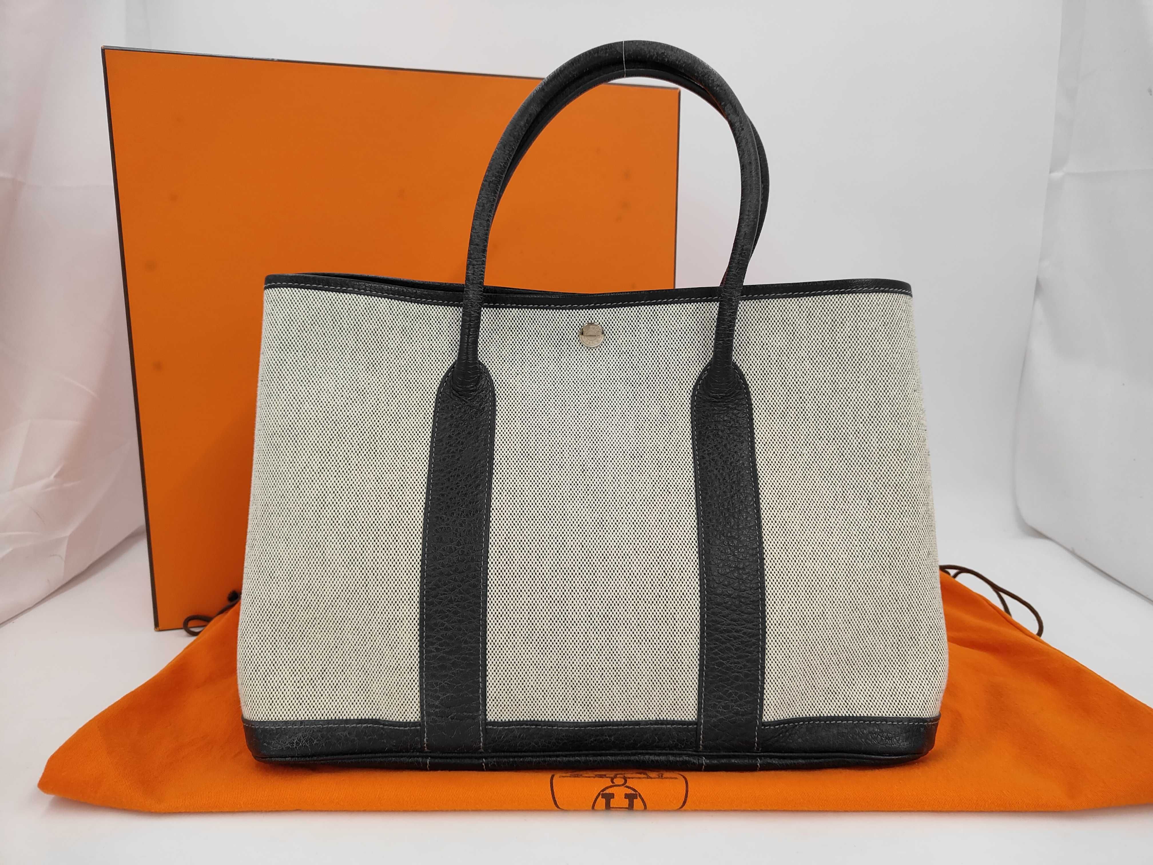 Garden Party PM Toile H Tote Bag J with Box (ky24858) Tote Bag