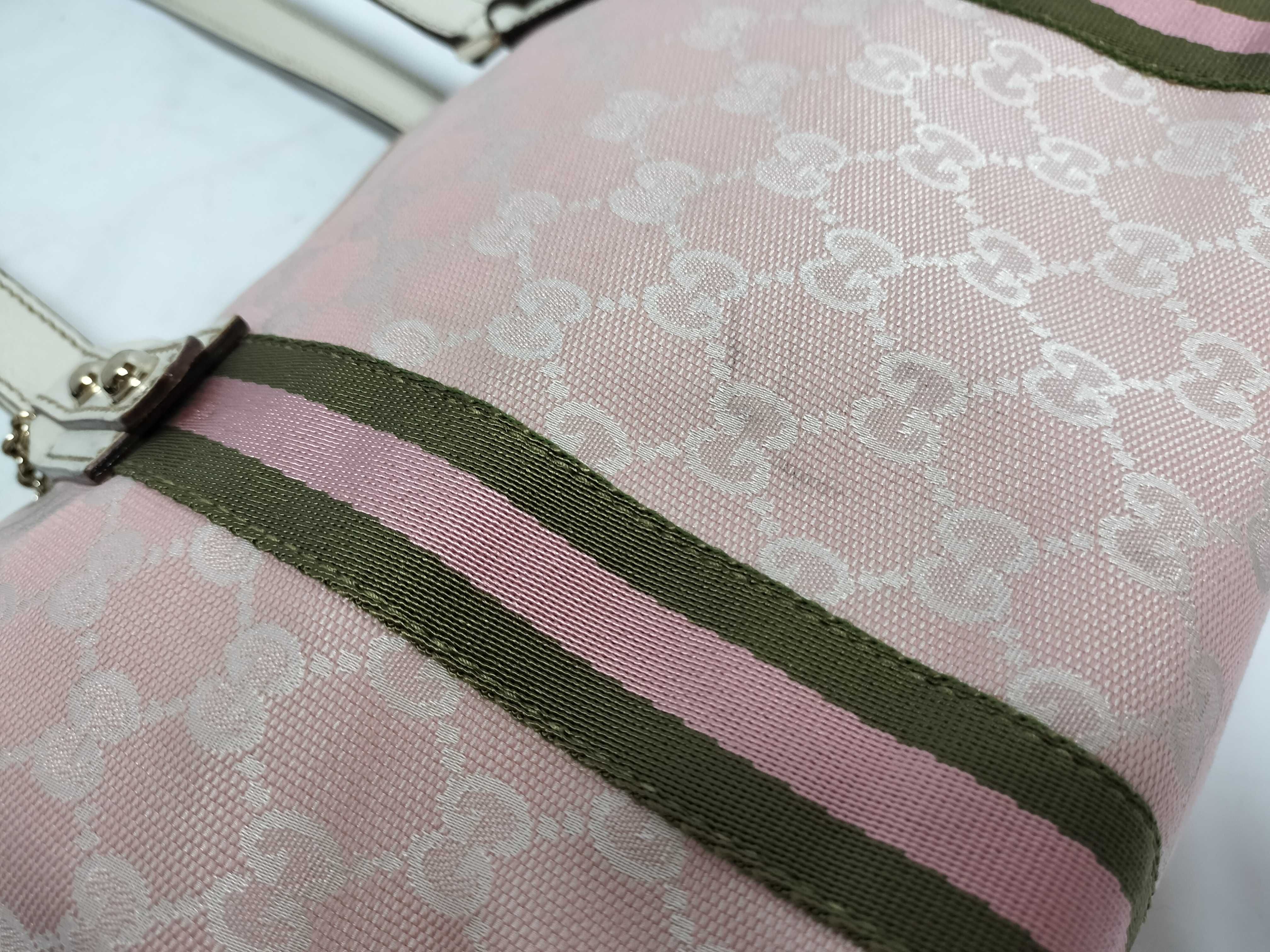 GG Canvas 187396 GG Canvas Sherry Line Tote Bag — view 9