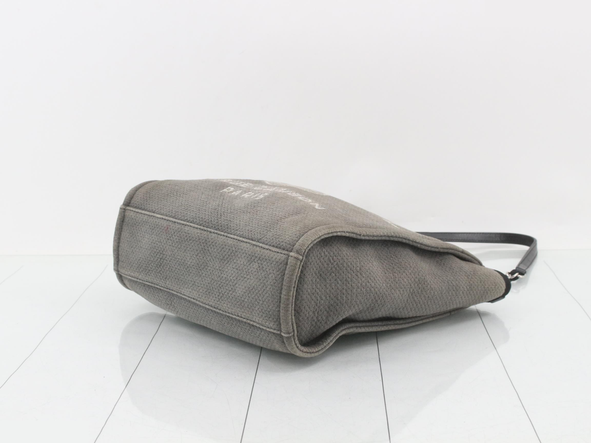 Deauville PM Shoulder Bag, Gray — view 6