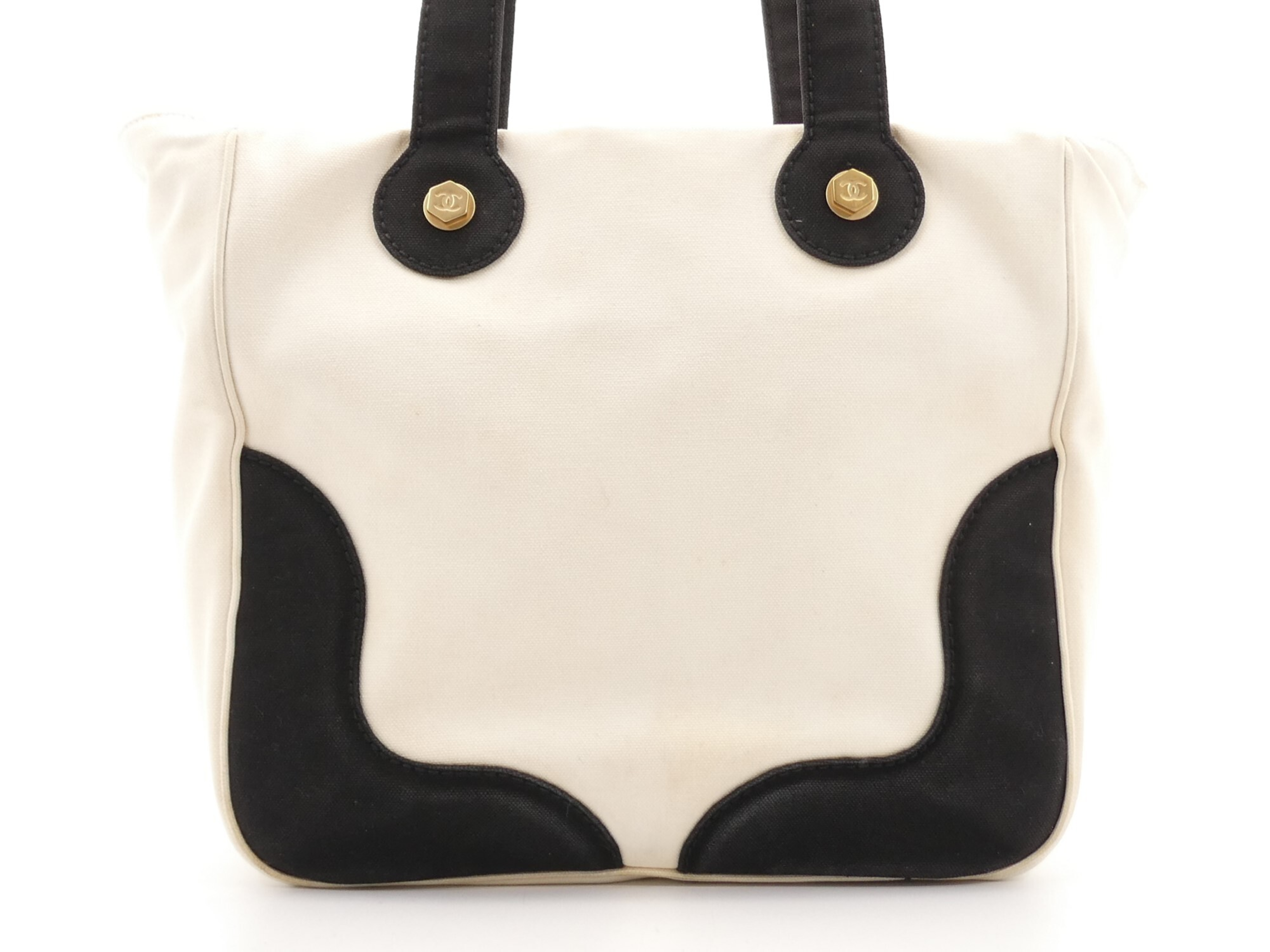 Marshmallow Canvas Coco Mark Shoulder Bag — view 2