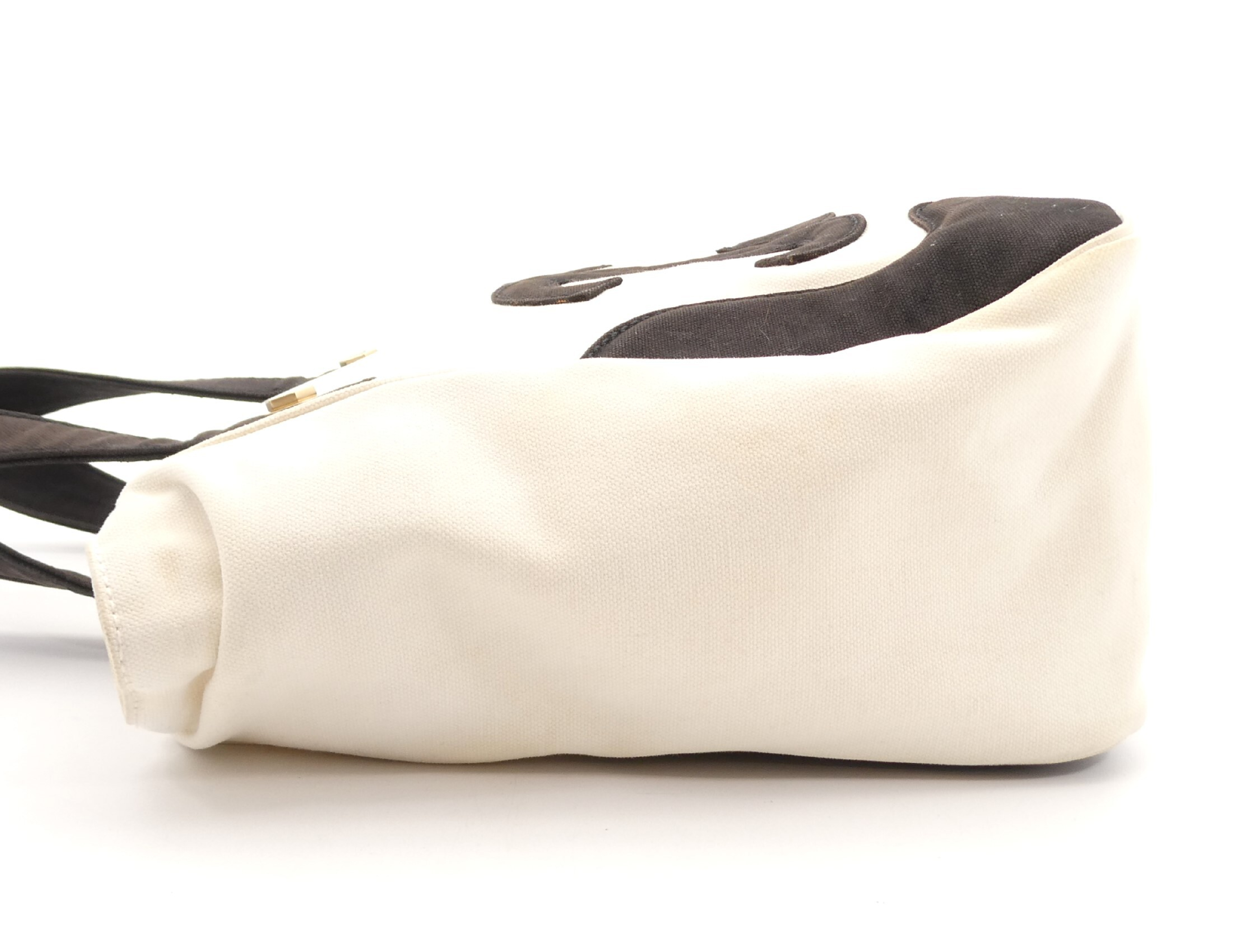 Marshmallow Canvas Coco Mark Shoulder Bag — view 3