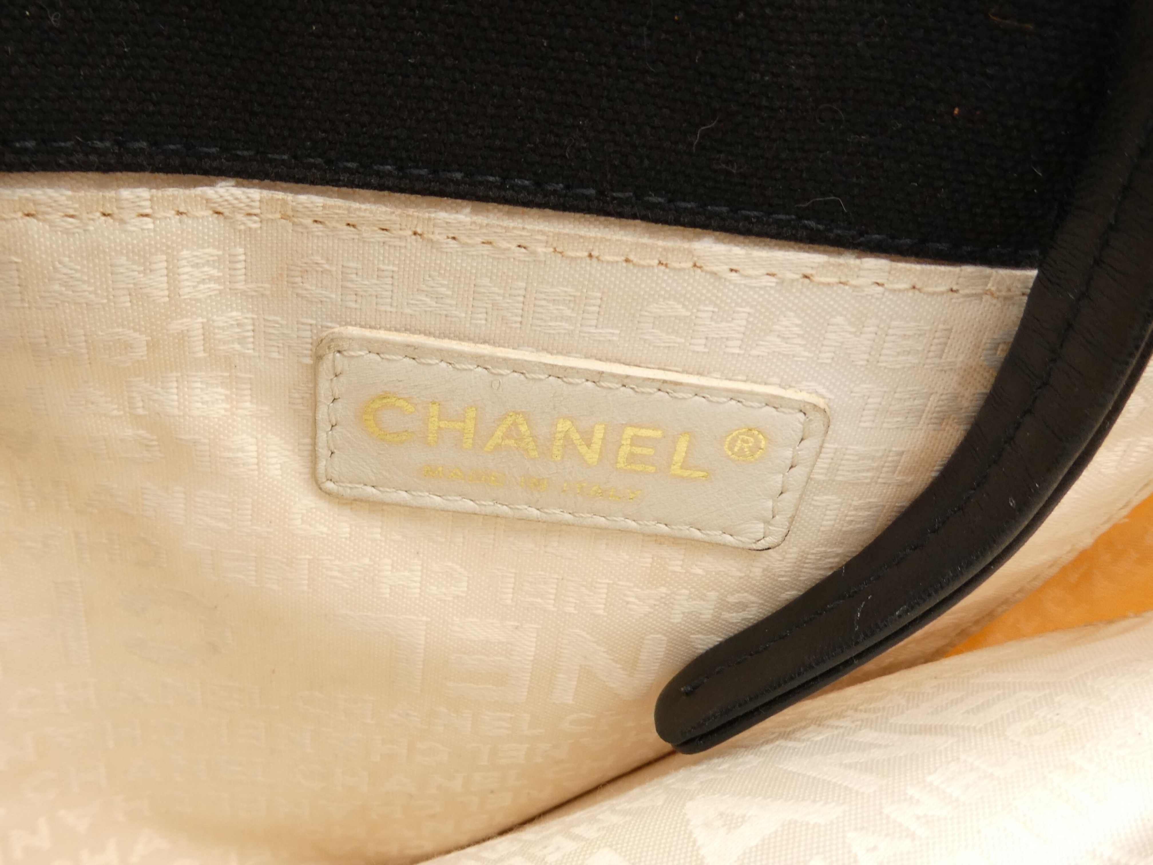 Marshmallow Canvas Coco Mark Shoulder Bag — view 8