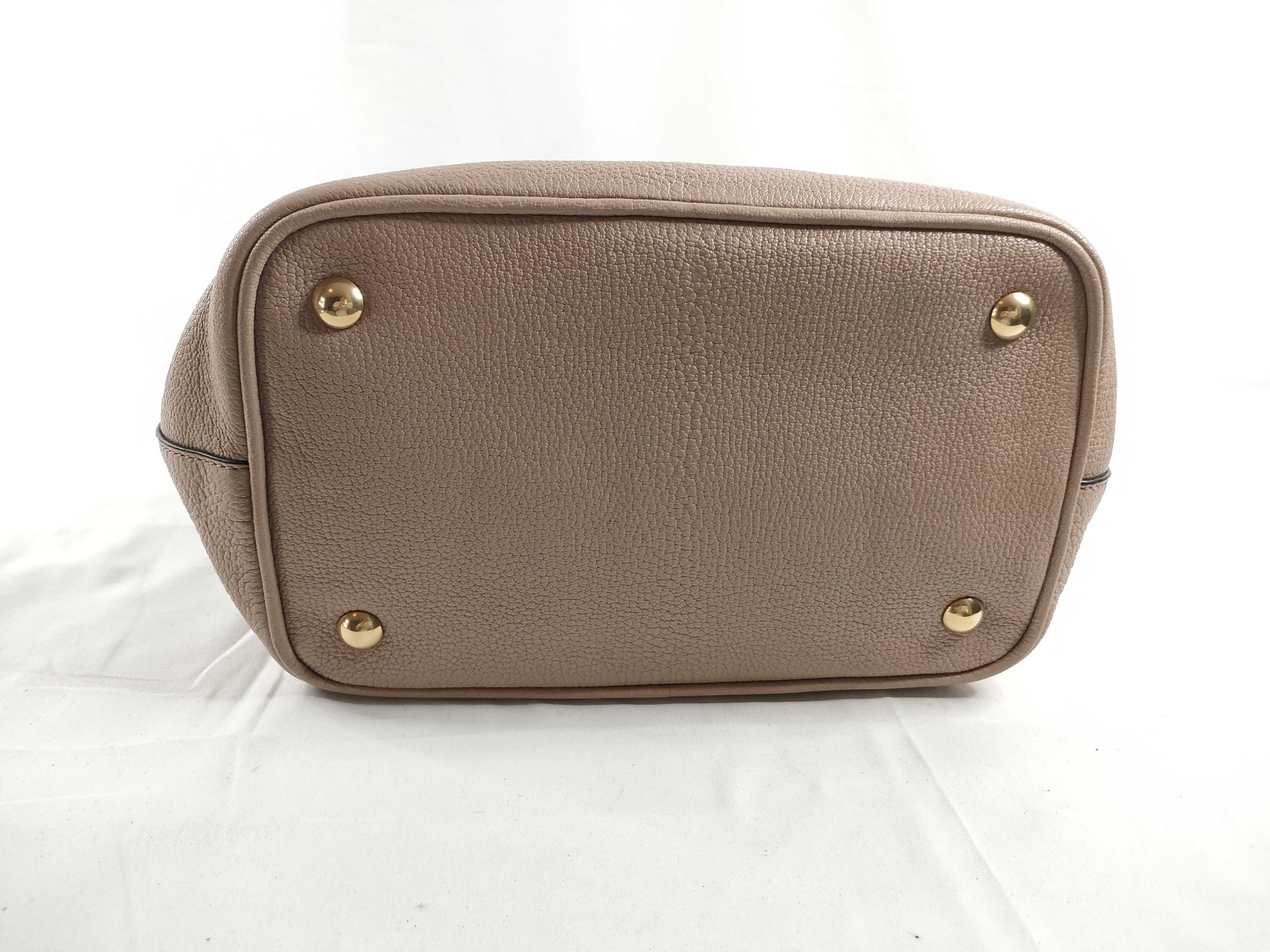 Leather 2-Way Handbag Pink Handbag — view 4
