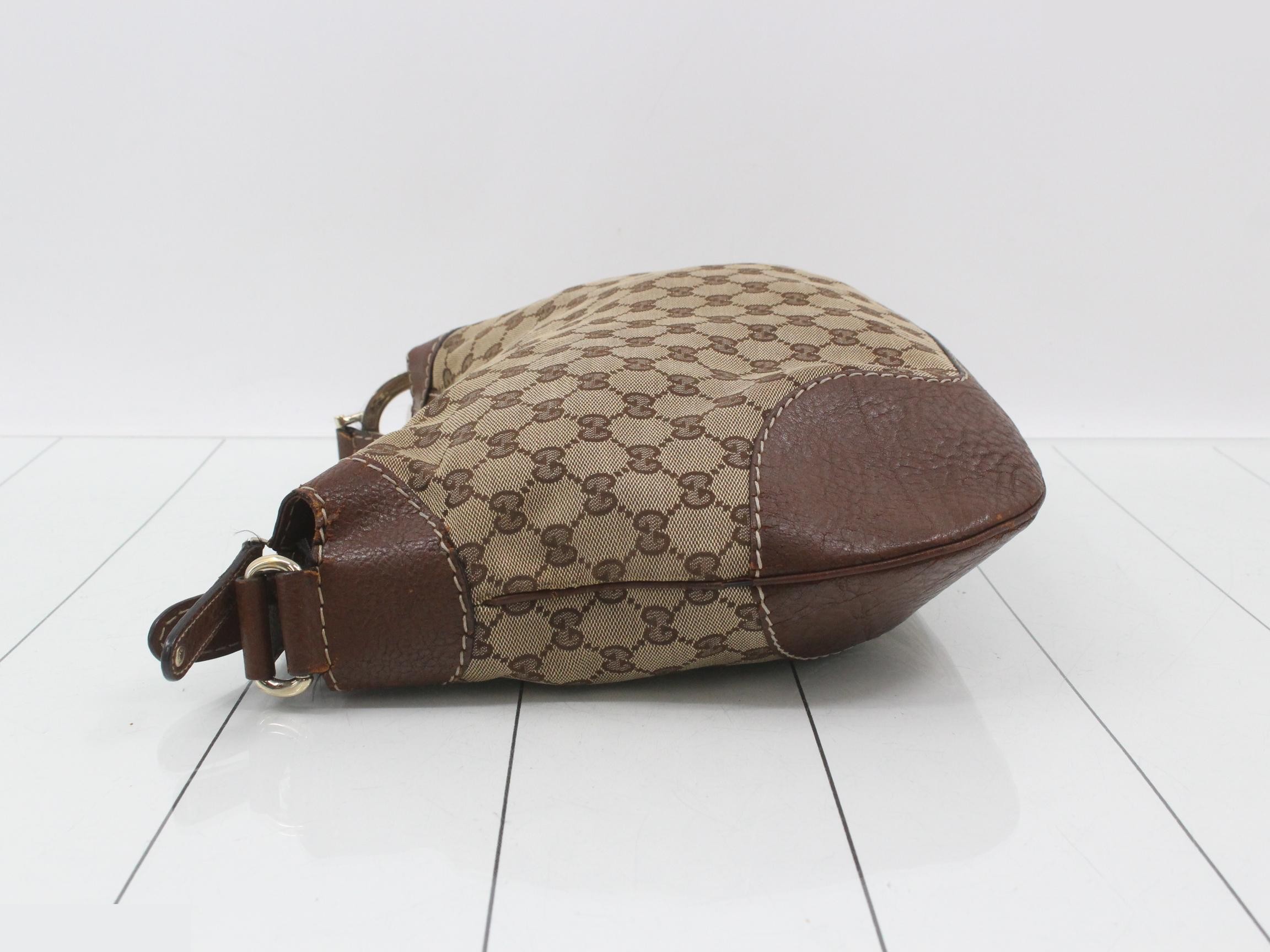 GG Canvas Shoulder Bag, Beige, 211810 — view 4