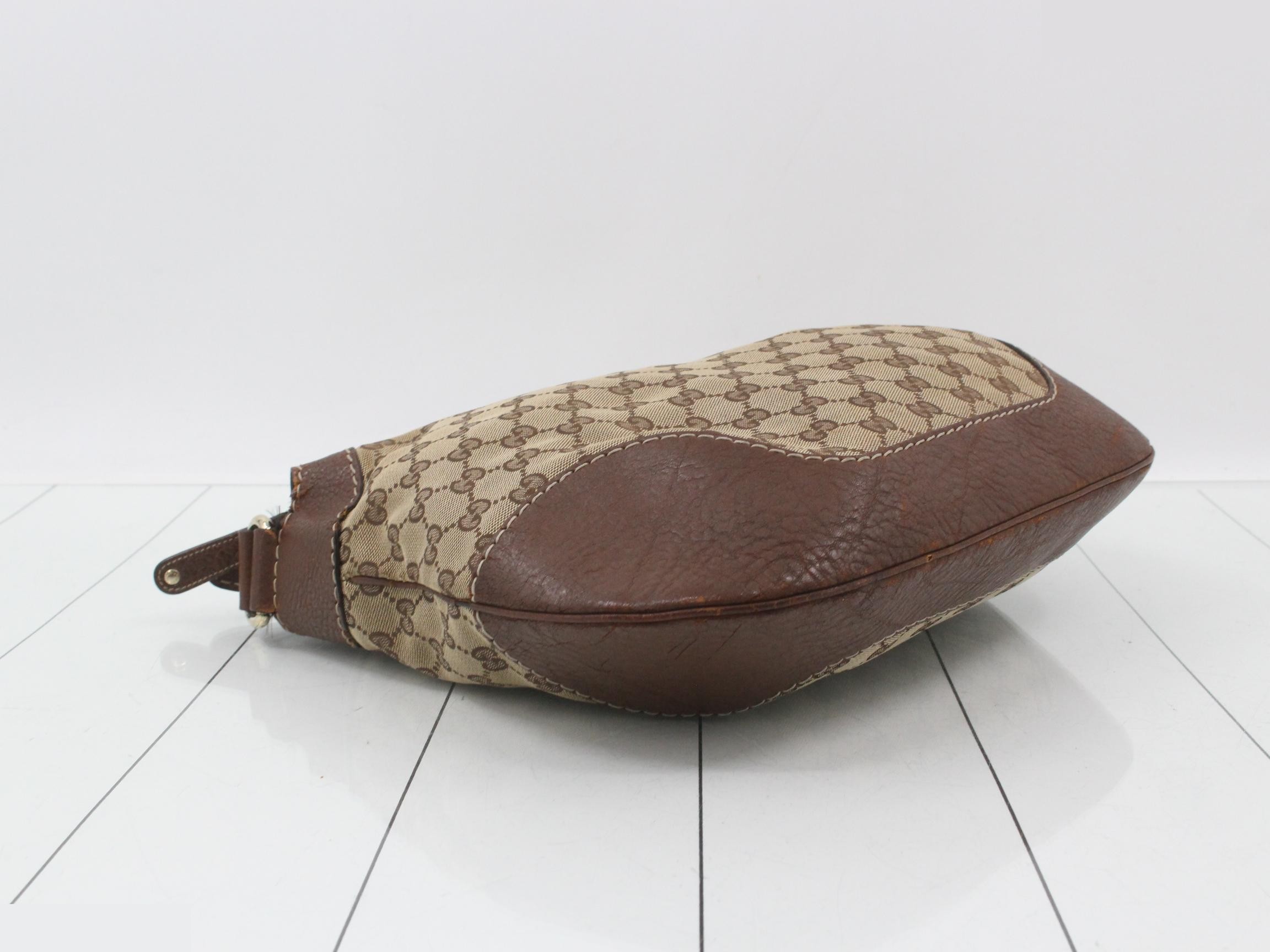 GG Canvas Shoulder Bag, Beige, 211810 — view 5