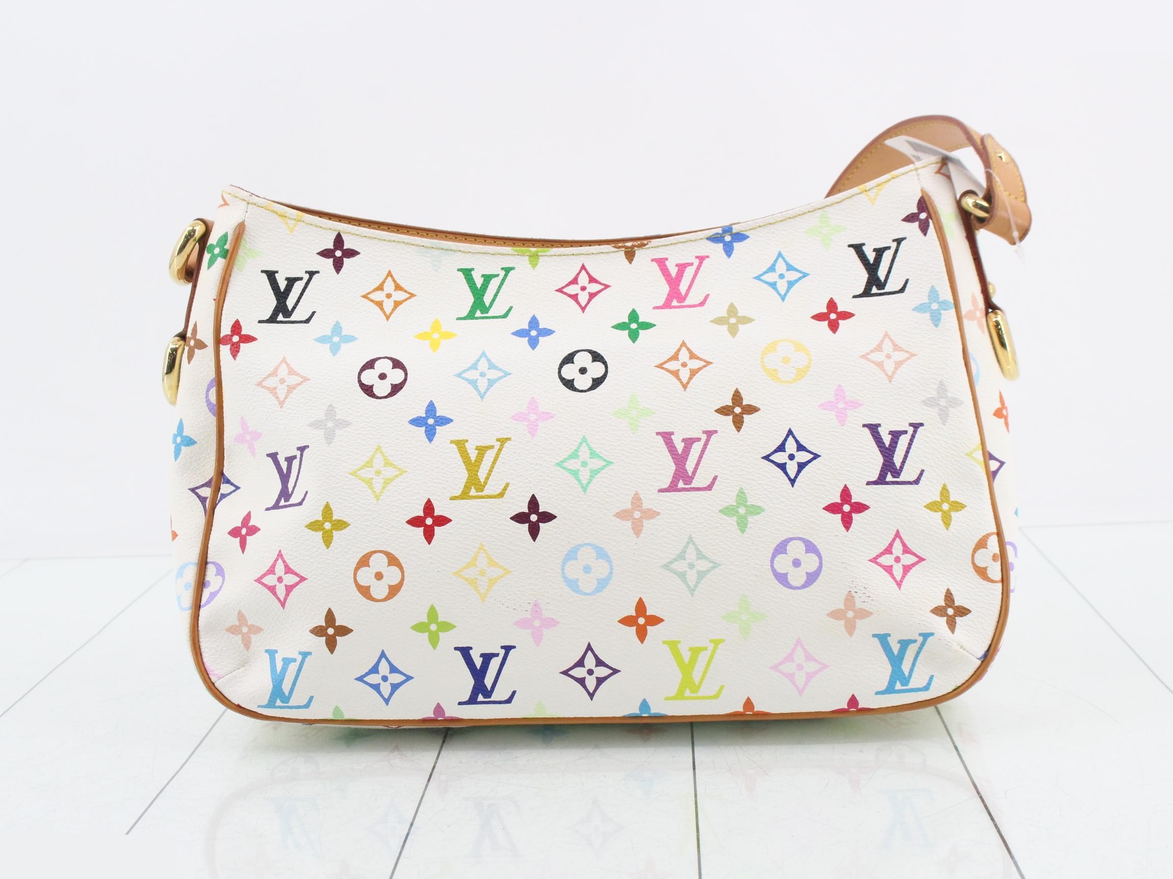 Monogram Multicolor Lodge GM Blanc Shoulder Bag — view 2