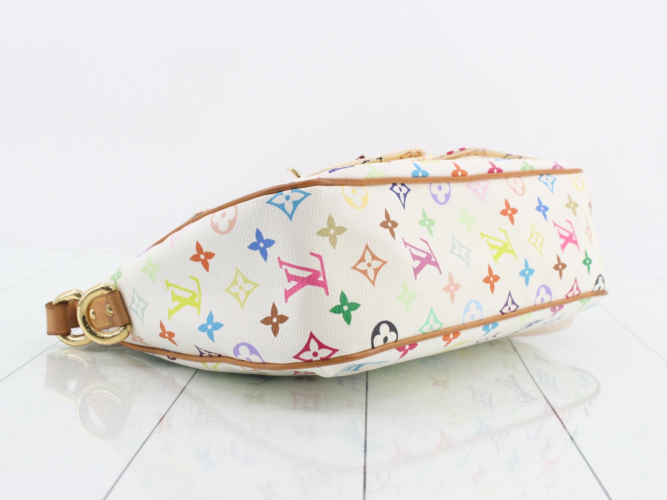 Monogram Multicolor Lodge GM Blanc Shoulder Bag — view 5