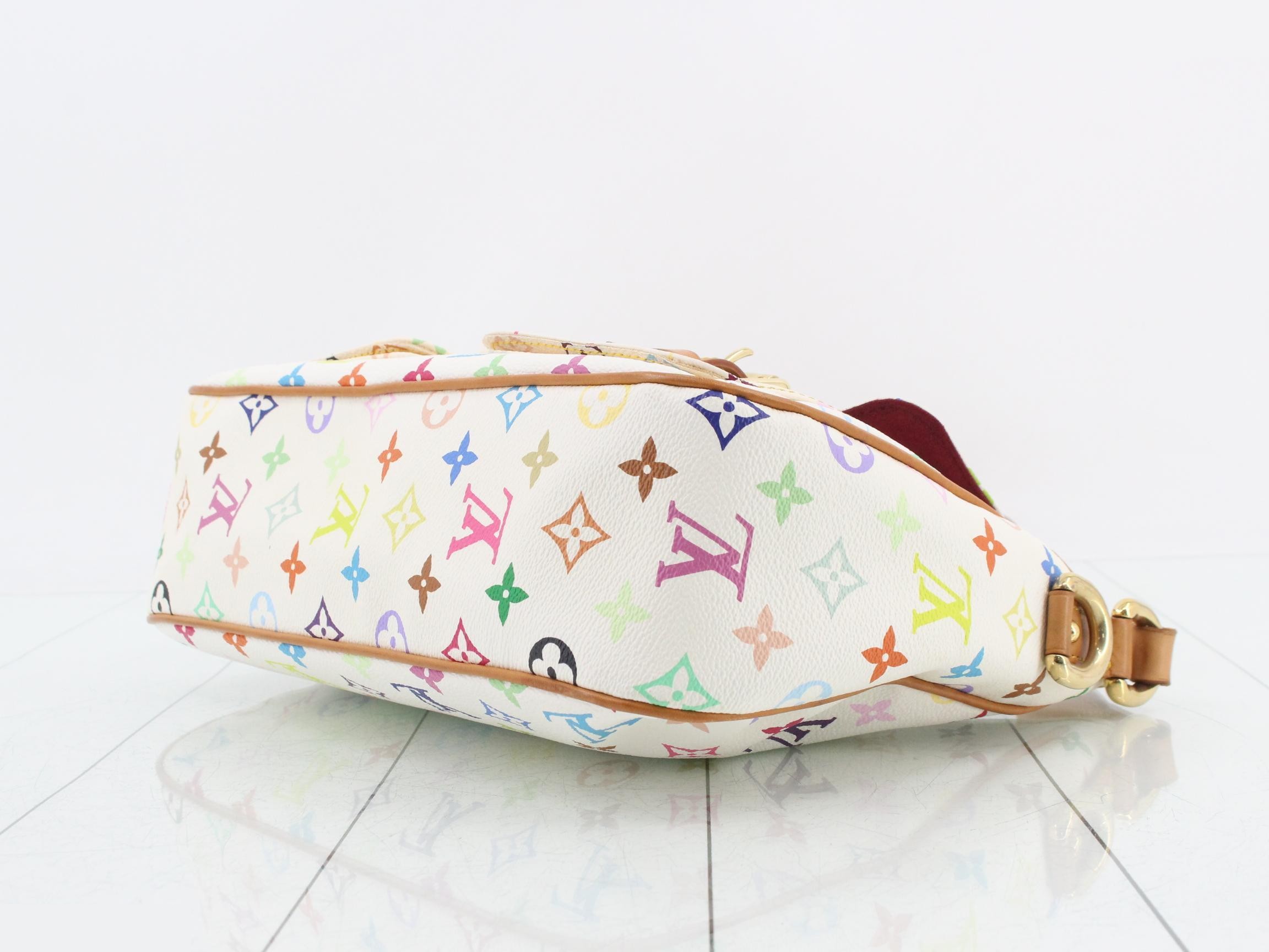 Monogram Multicolor Lodge GM Blanc Shoulder Bag — view 6