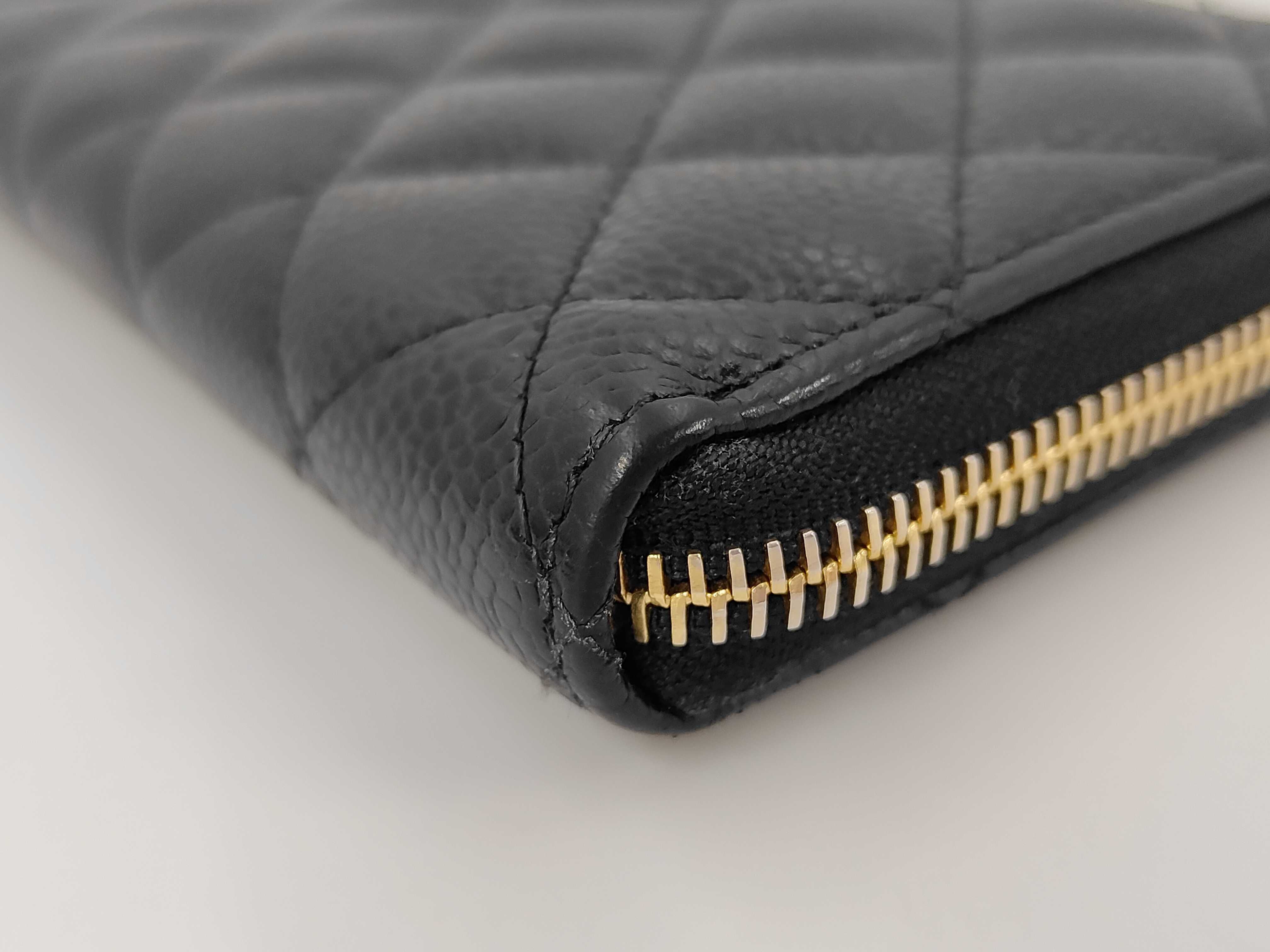 Caviar Skin Long Wallet — view 3