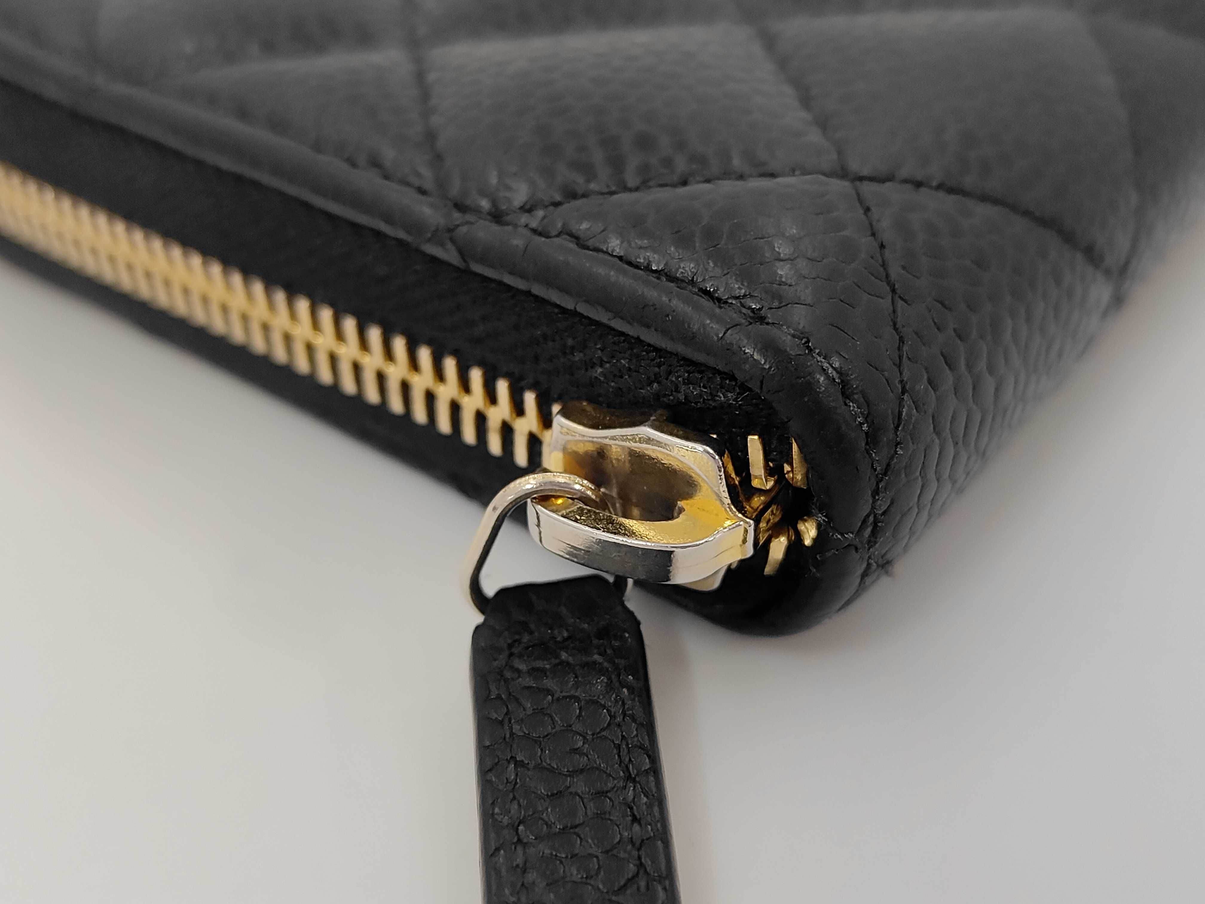 Caviar Skin Long Wallet — view 4