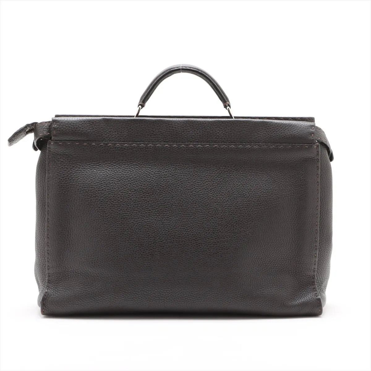 Selleria Peekaboo Leather 2WAY Handbag Brown 7VA388 — view 2