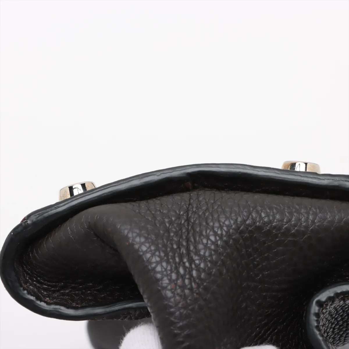 Selleria Peekaboo Leather 2WAY Handbag Brown 7VA388 — view 13