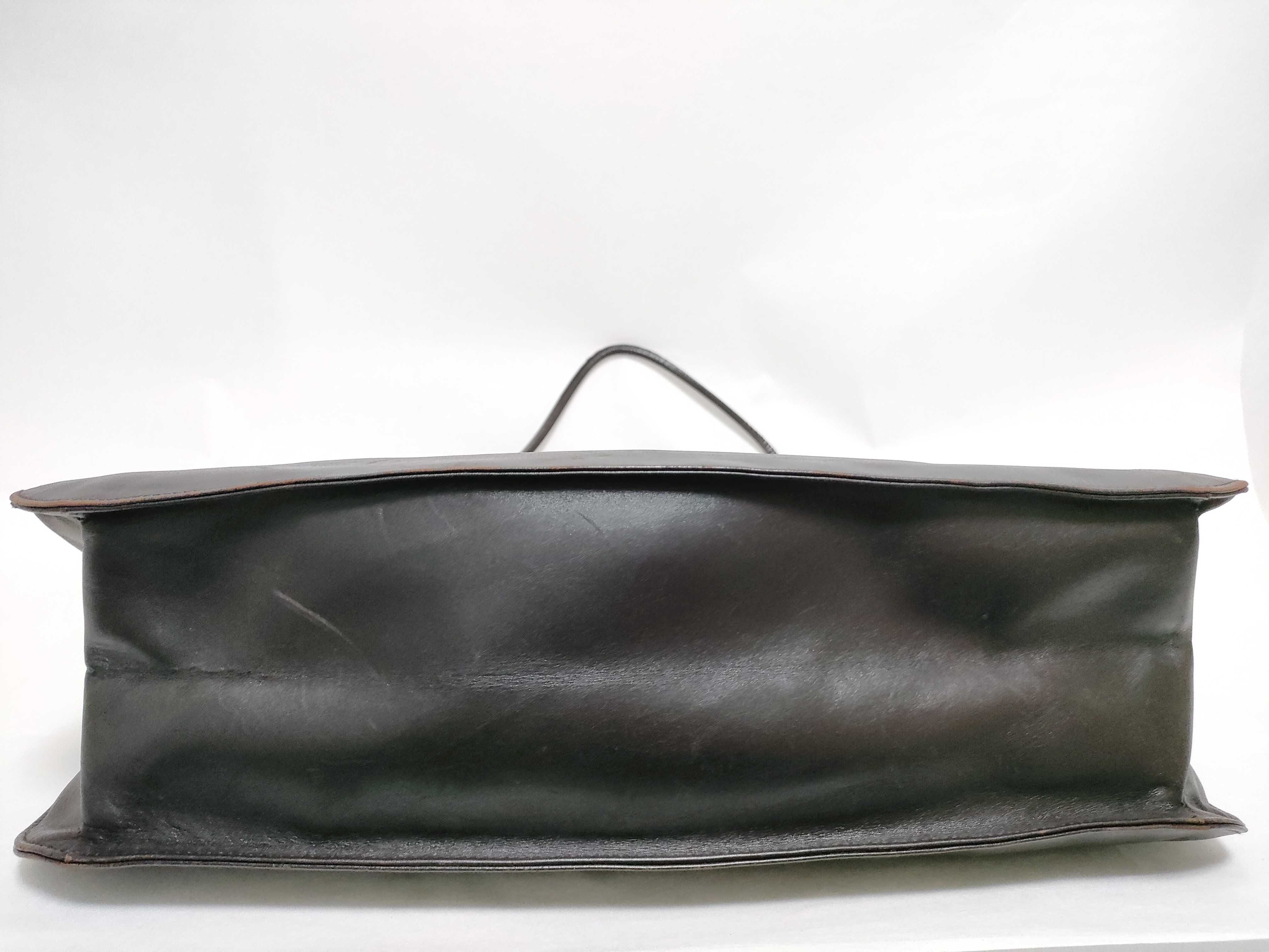Tote Bag One Shoulder Embossed Logo Leather Bag Shoulder Bag — view 7