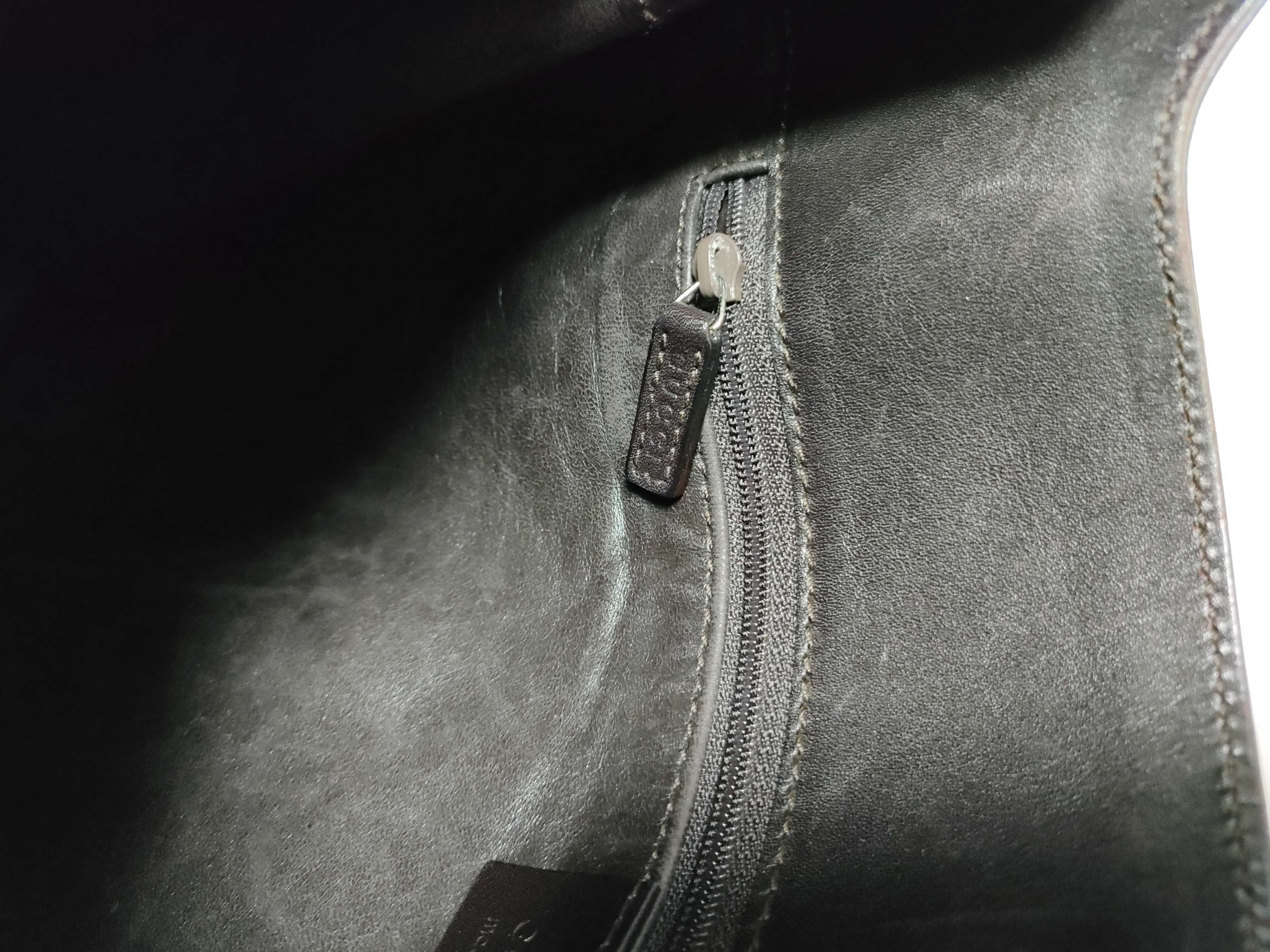 Tote Bag One Shoulder Embossed Logo Leather Bag Shoulder Bag — view 9