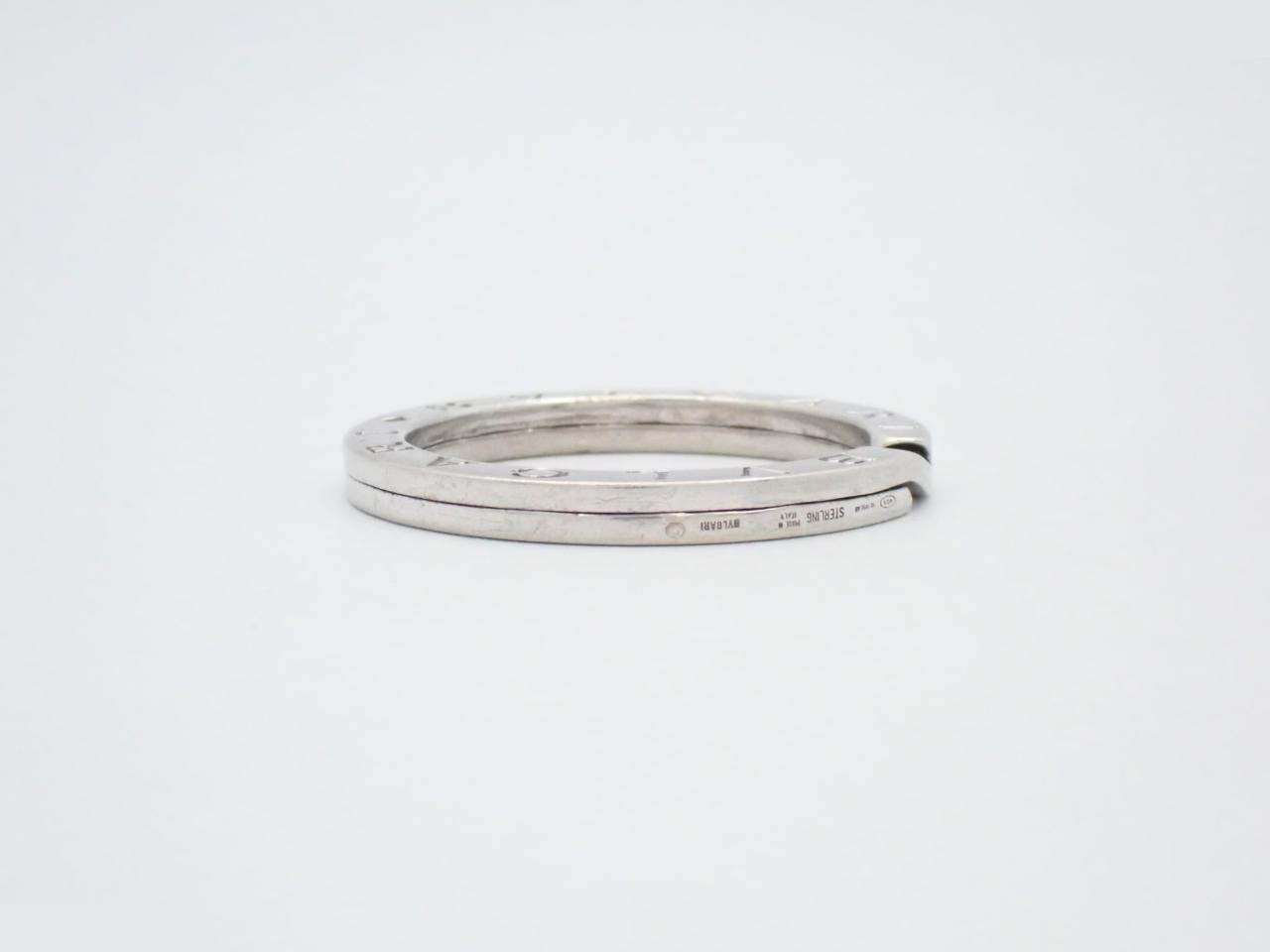 SILVER Bulgari Keyring, Silver, 925/11.4g — view 3